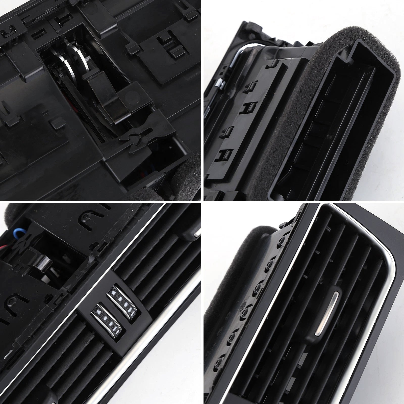 8R1820951 8R1820902 3pcs Center Panel Dash Louver Air Vent A/C Outlet For Audi SQ5 3.0L 2009-2017