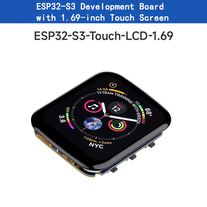 ESP32-S3 1.69-inch Touch Screen Development Board WIFI Bluetooth 262K Color LCD