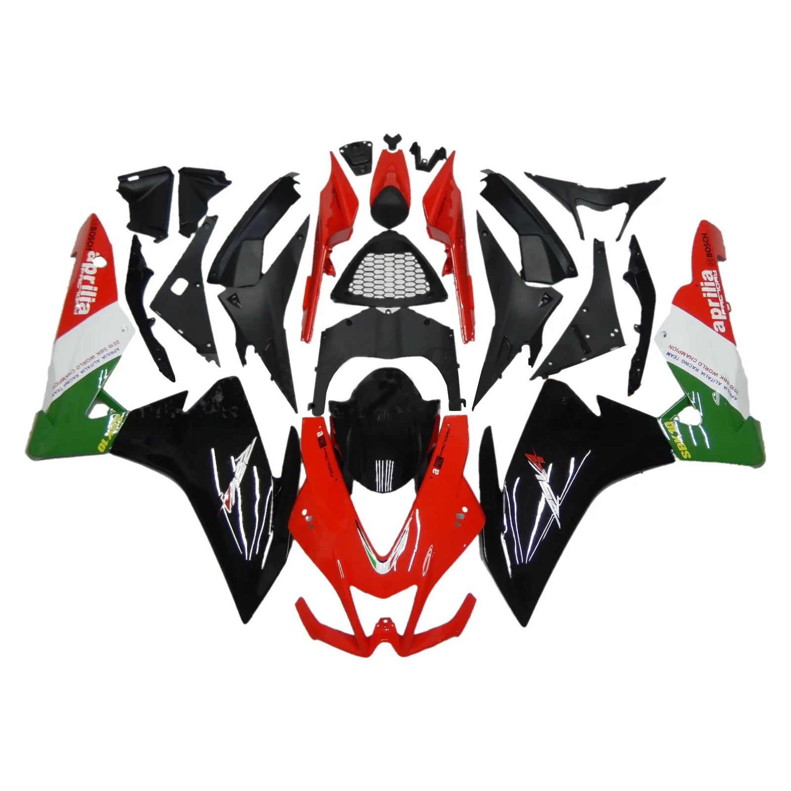 Amotopart Aprilia RSV4 1000 2009-2015 Fairing Kit Bodywork Plastic ABS