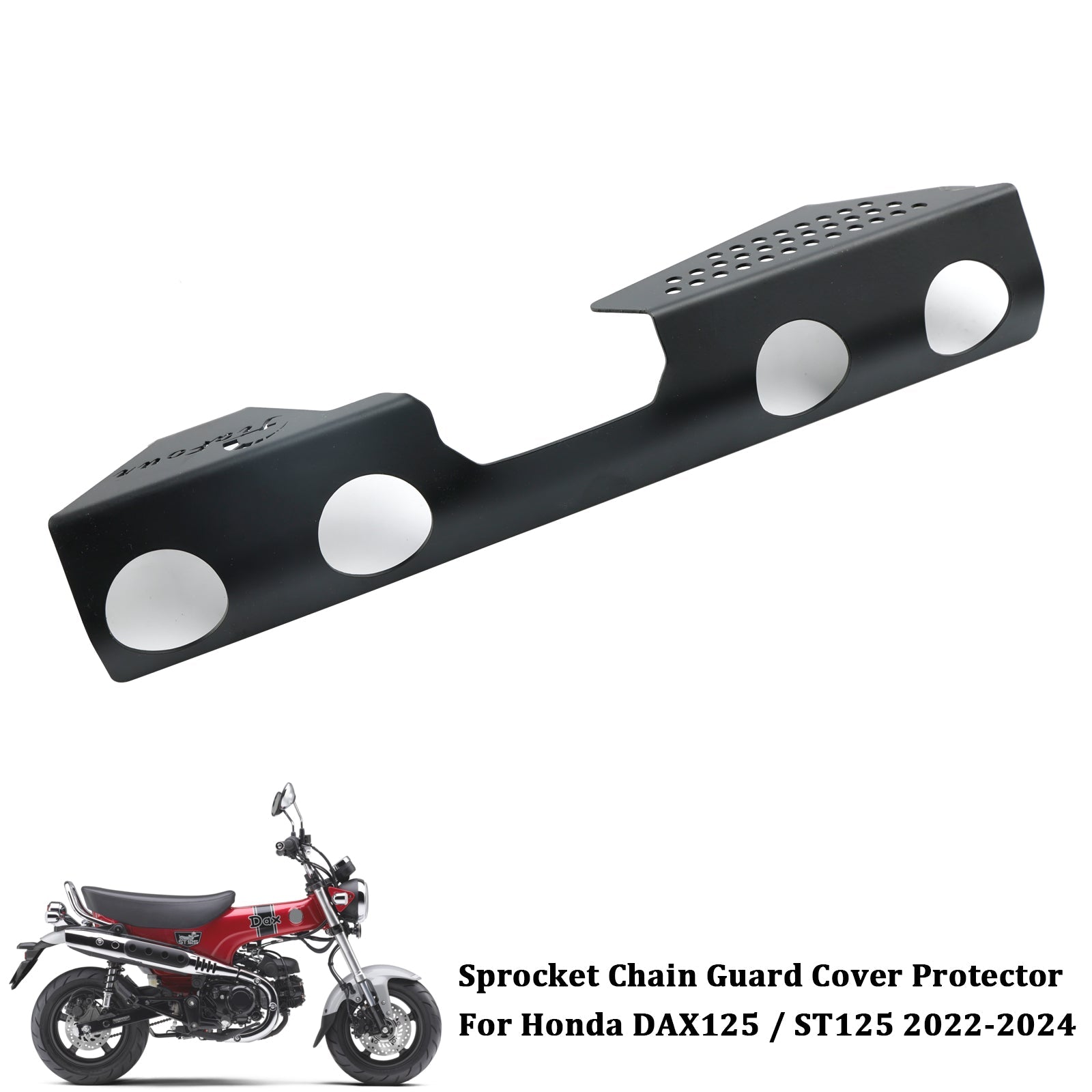 Sprocket Chain Guard Cover Protector For Honda DAX 125 ST125 2022-2024