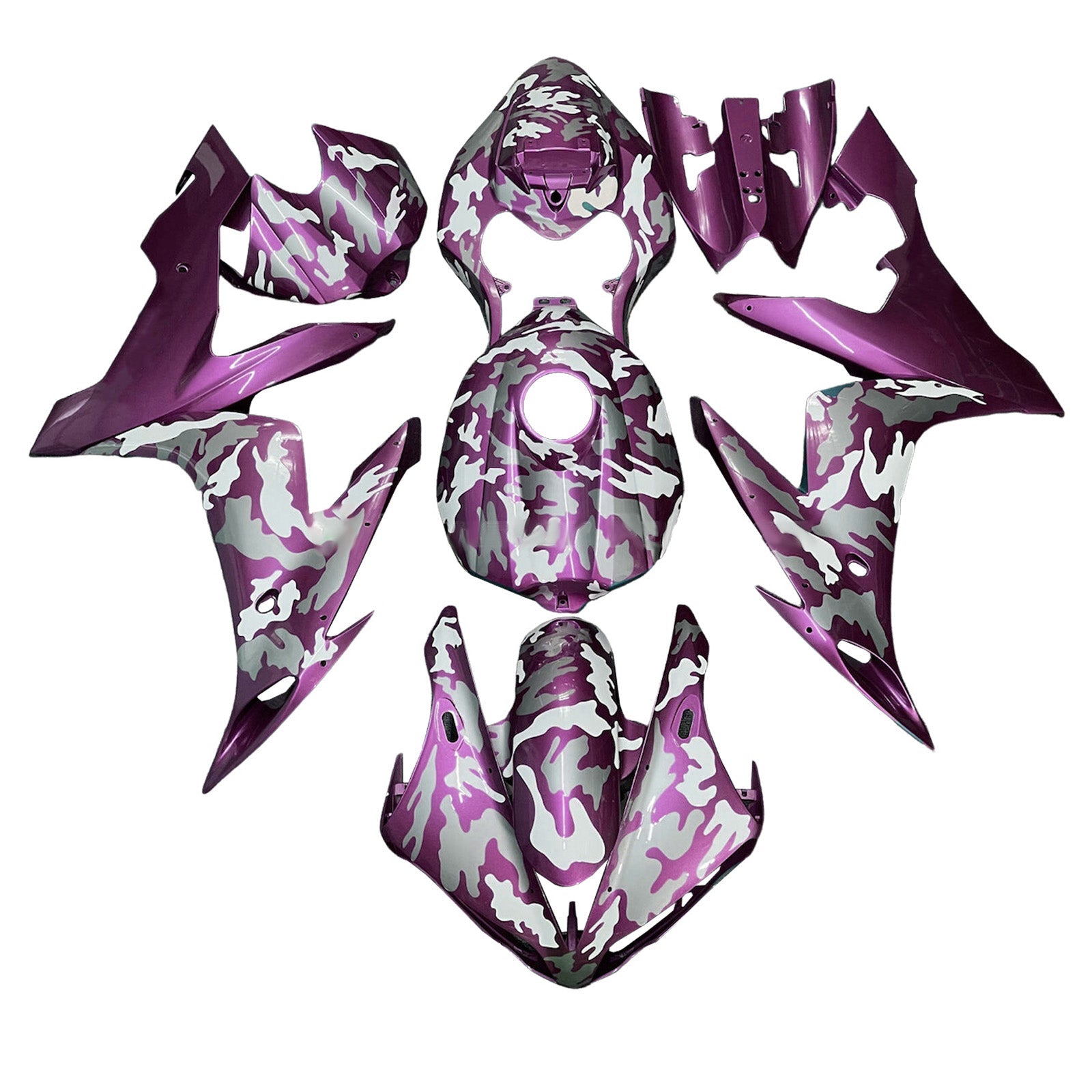 Injection Fairing Kit Bodywork Plastic ABS For Yamaha YZFR1 YZF-R1 2004-2006