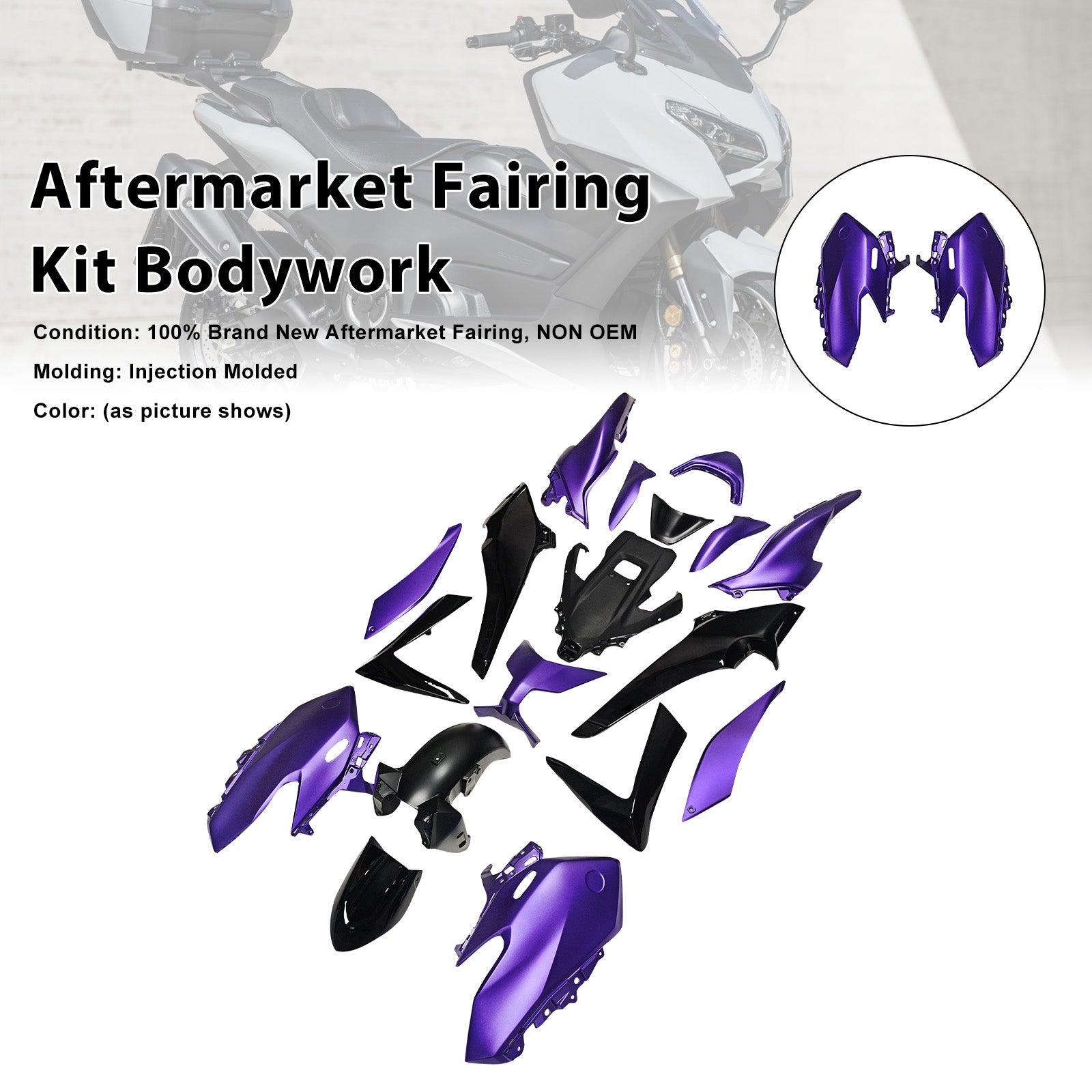 2025-2026 for Yamaha TMAX560 Injection Bodywork Fairing Kit