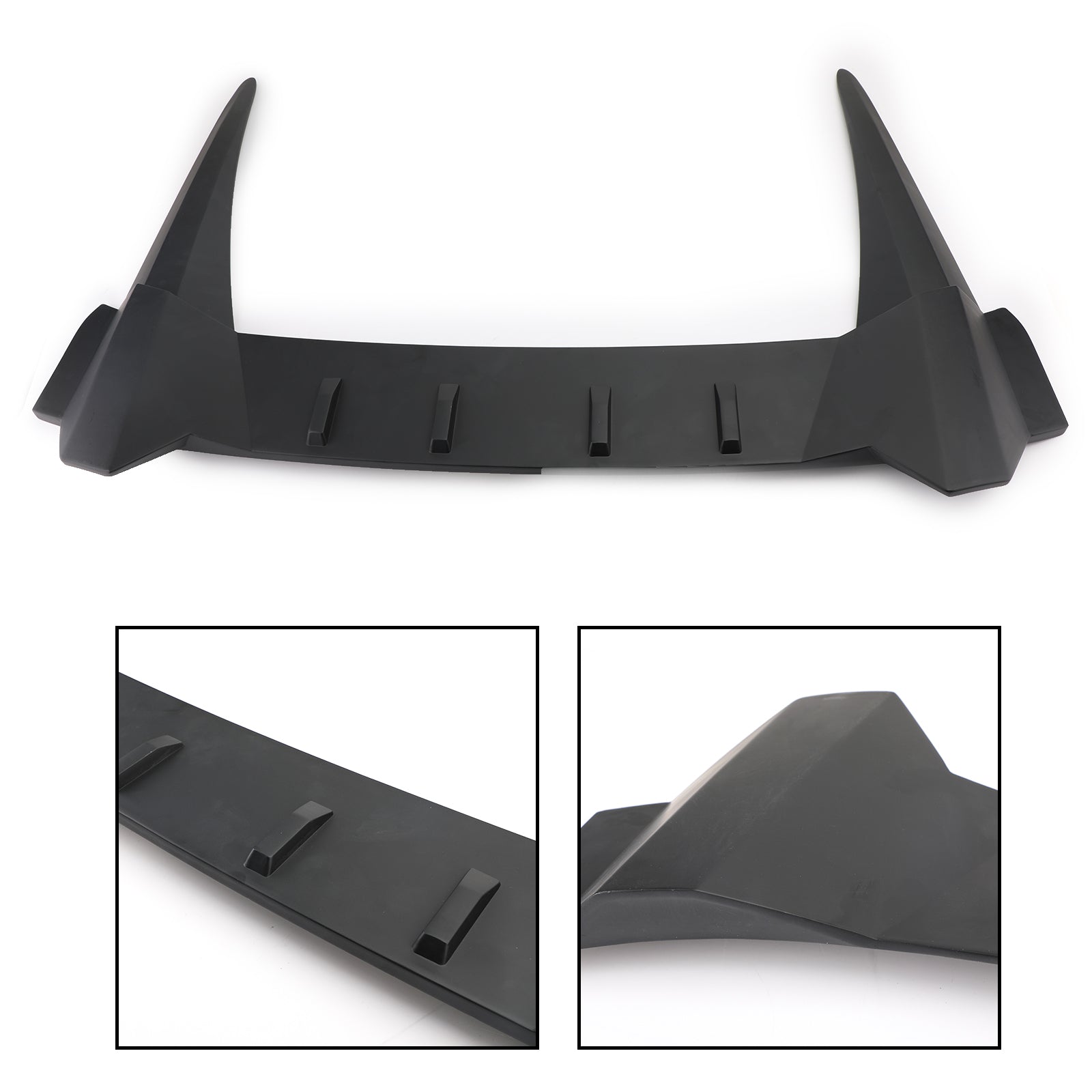 R style Rear Roof Cover Spoiler Wing Diffuser Fit 16-21 HONDA CIVIC 10th Sedan