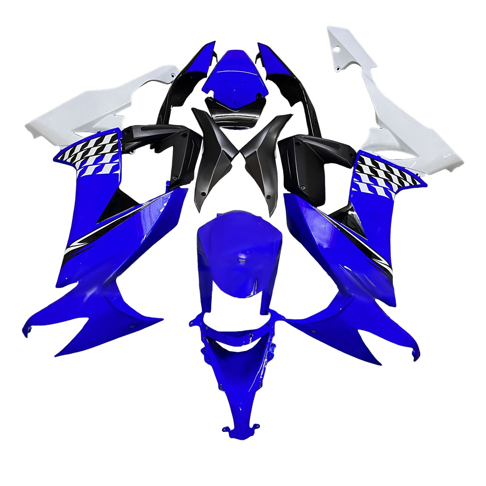 Injection Fairing Kit Bodywork Plastic ABS fit For Kawasaki ZX10R 2008-2010