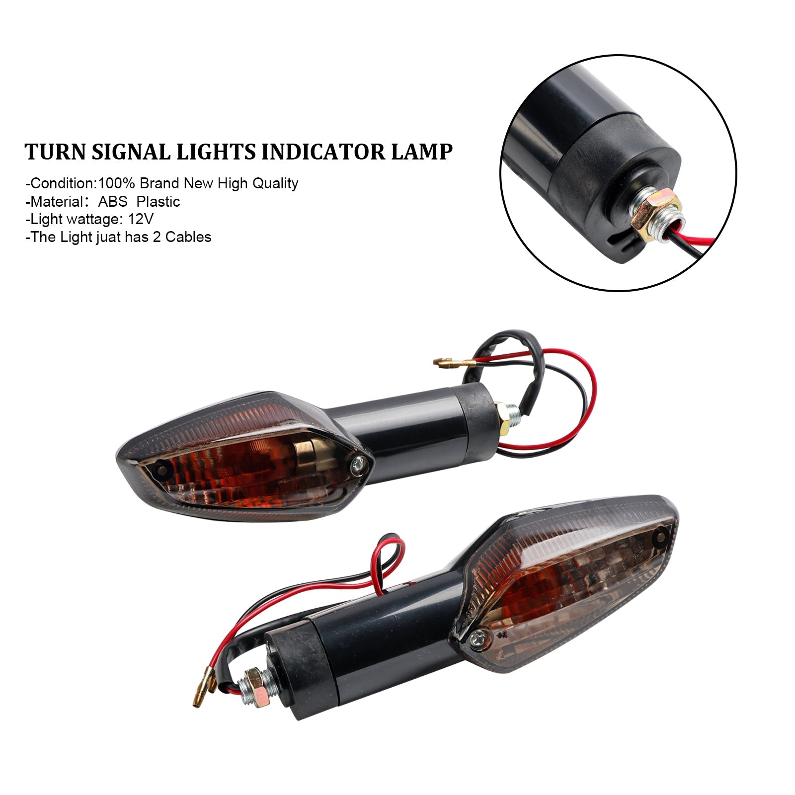 Turn Signal Lights Indicator Lamp For Honda CBR 250R 300R CBF 125 150 CB300