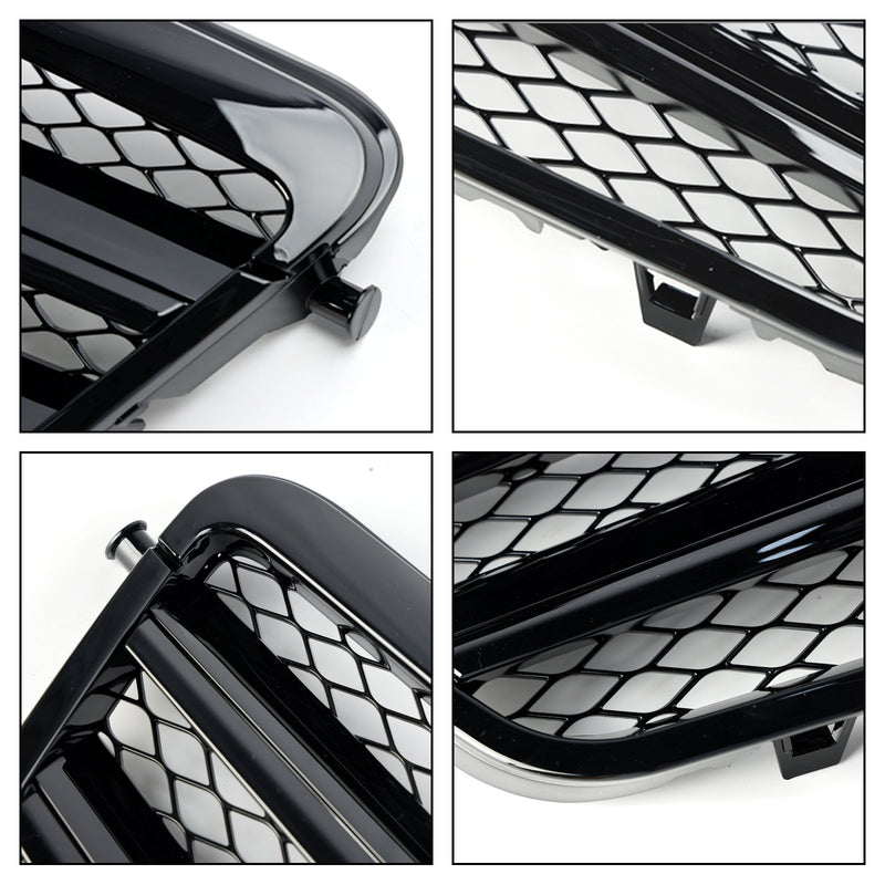 Front Bumper Grille Grill Fit Mercedes Benz E Class W212 E350 E550 2010-2013