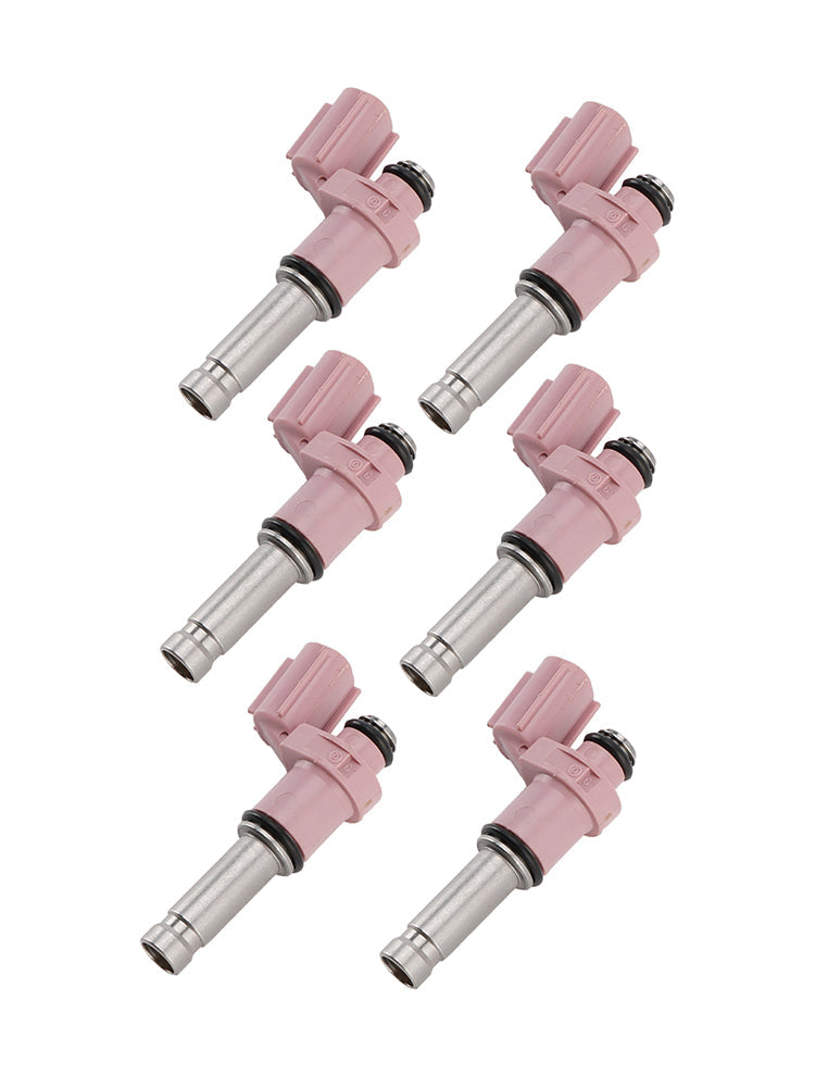 6PCS Fuel Injector 23250-31070 Fit Lexus GS350 3.5L V6 2007-2015 Fit RC350