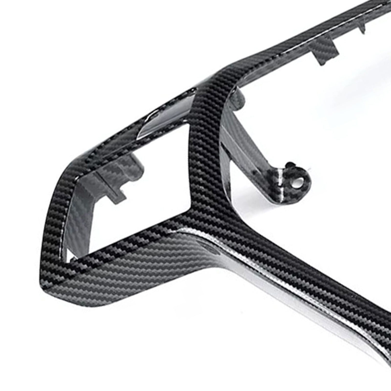 Steering Wheel Cover Carbon Look For Mercedes Benz C-Class W204 C63 AMG