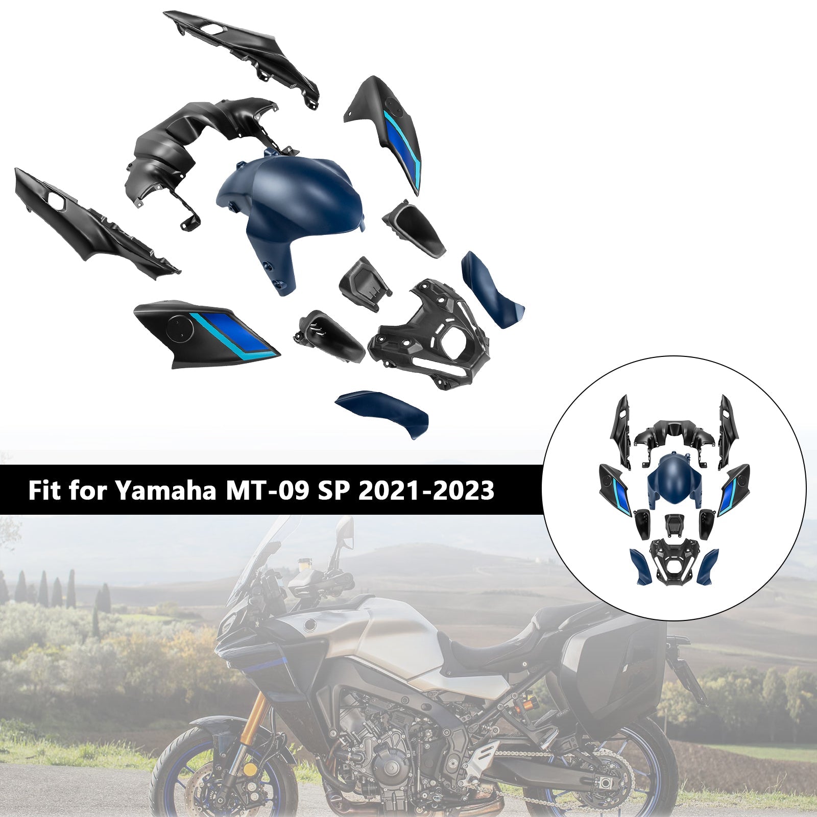 Yamaha MT-09 / MT-09 SP 2021-2023 Fairing Kit