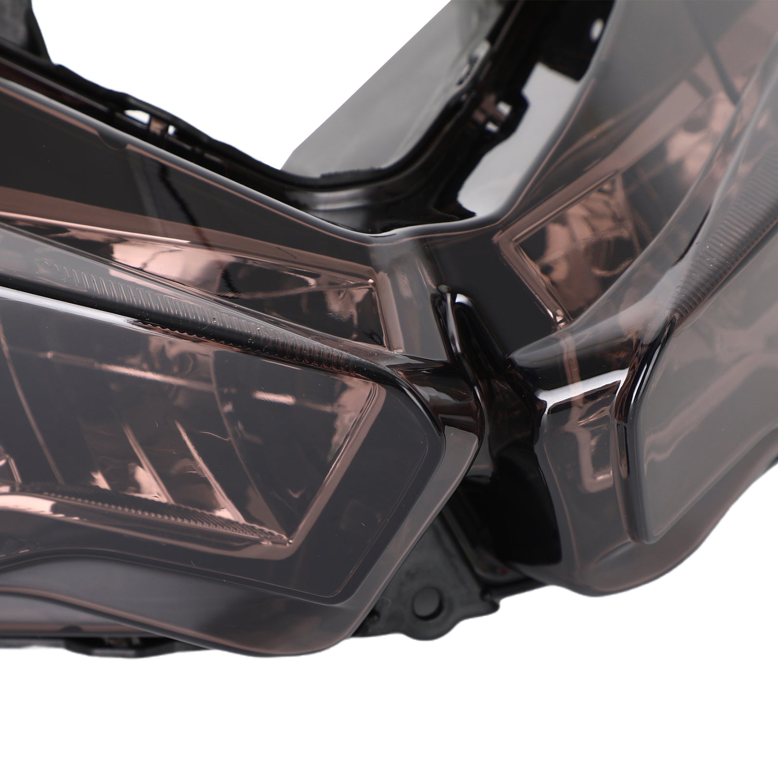 Front Headlight Grille Lamp Grille Protector Smoke For Kawasaki Ninja 400 18-23