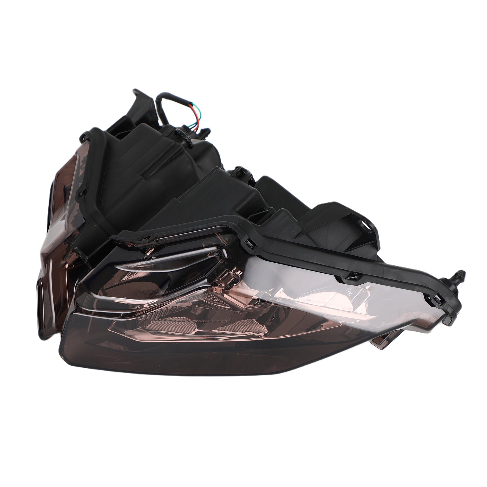 Front Headlight Grille Lamp Grille Protector Smoke For Kawasaki Ninja 400 18-23
