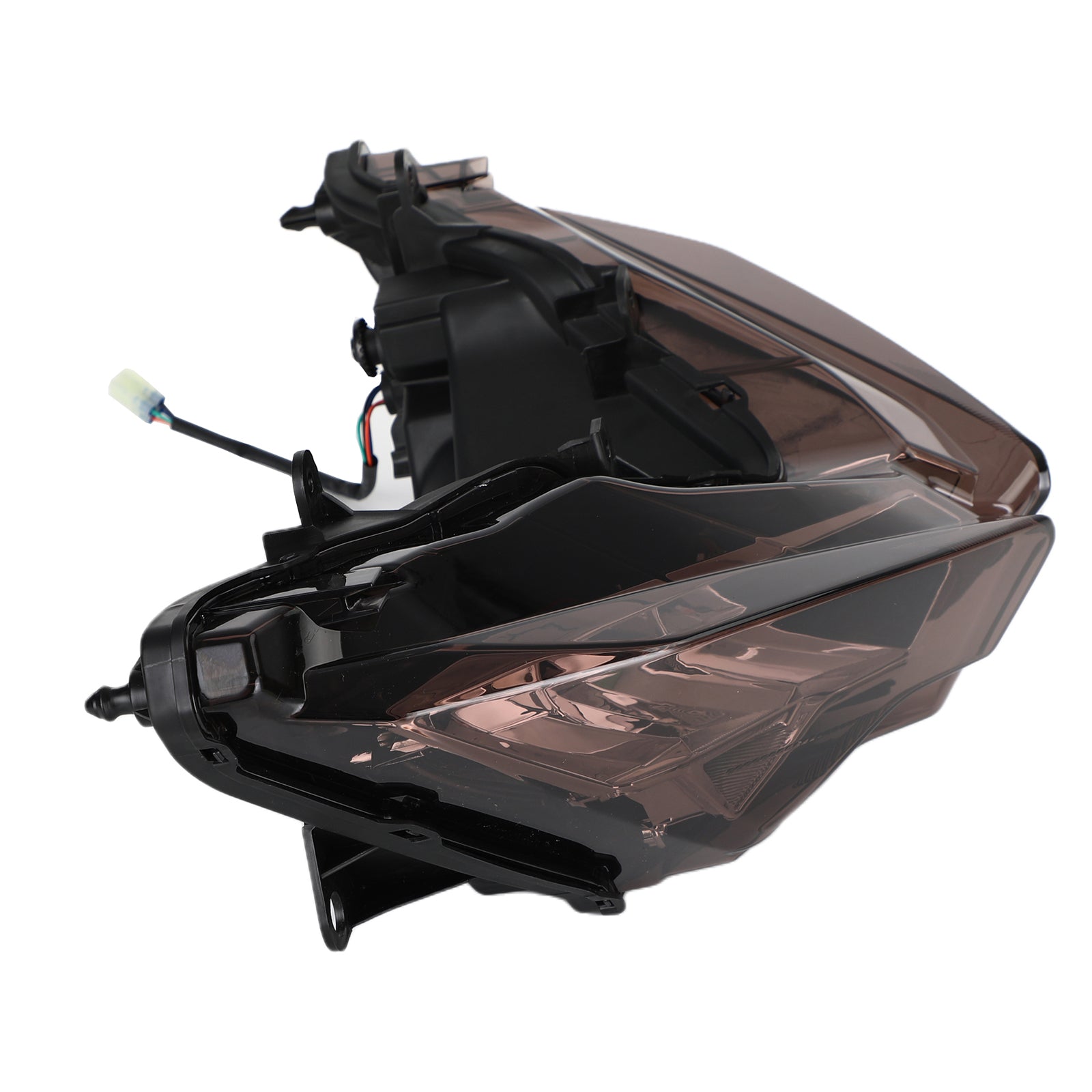 Front Headlight Grille Lamp Grille Protector Smoke For Kawasaki Ninja 400 18-23
