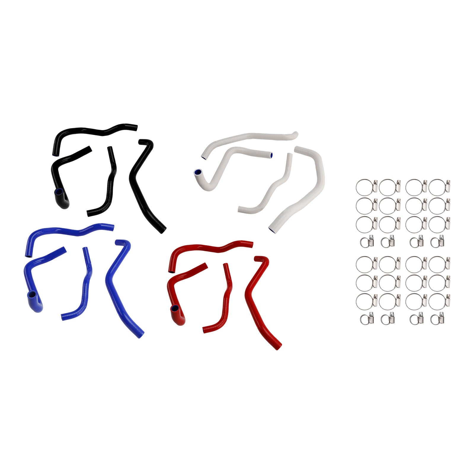 Silicone Radiator coolant Hose For Honda NX400 NX500 CB500 CB500F/X/R