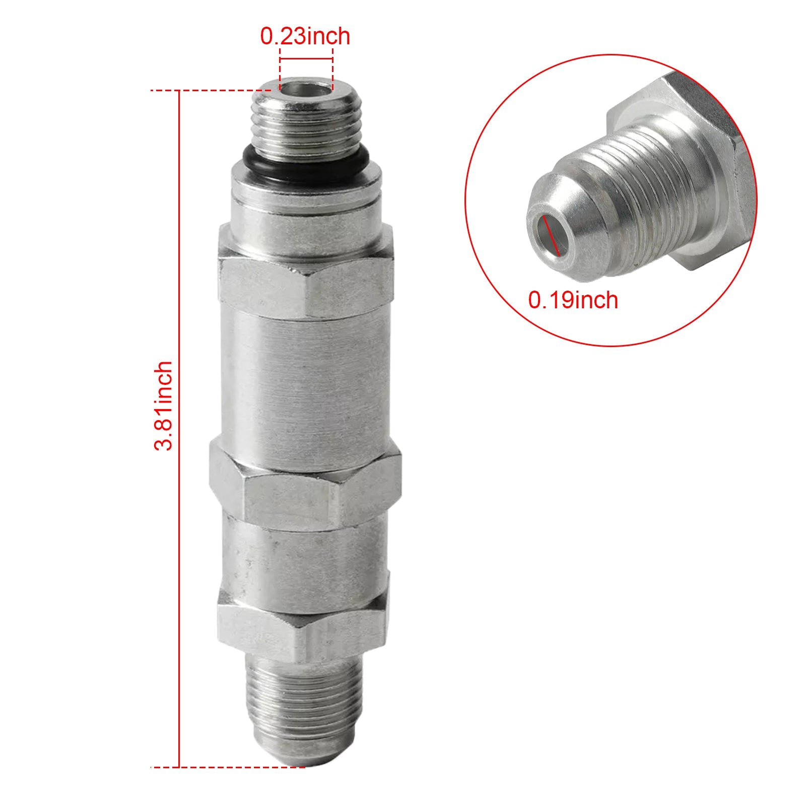 Fuel Check Valve Regulator 23535129 for Detroit Diesel Series 60 Engines 14L