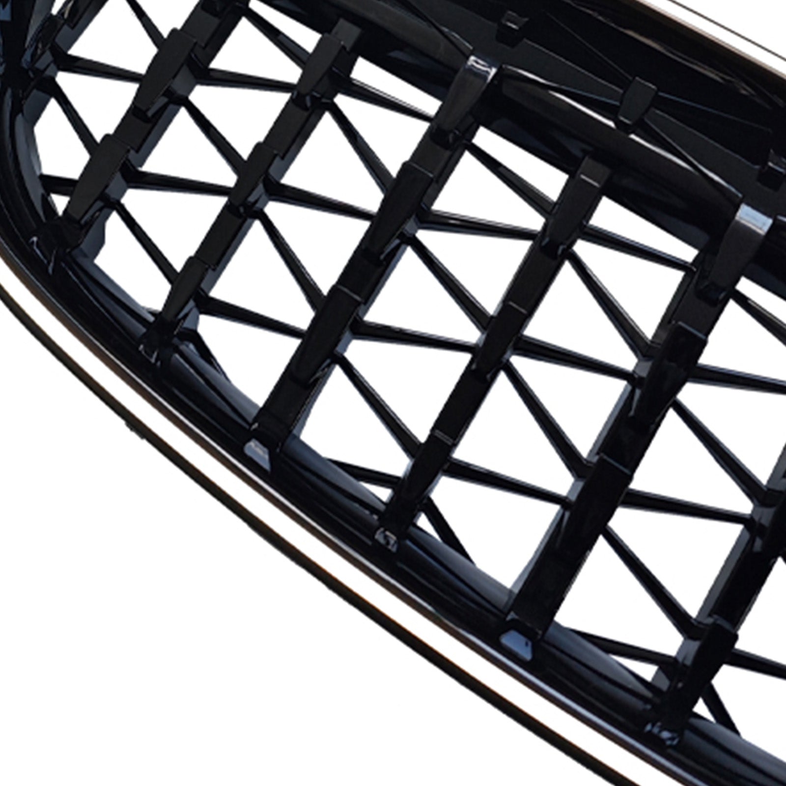 01.2009-10.2016 For BMW 5-Series F10 Sedan Gloss Black Kidney Bumper Grill Grille 51137203649 51137203650