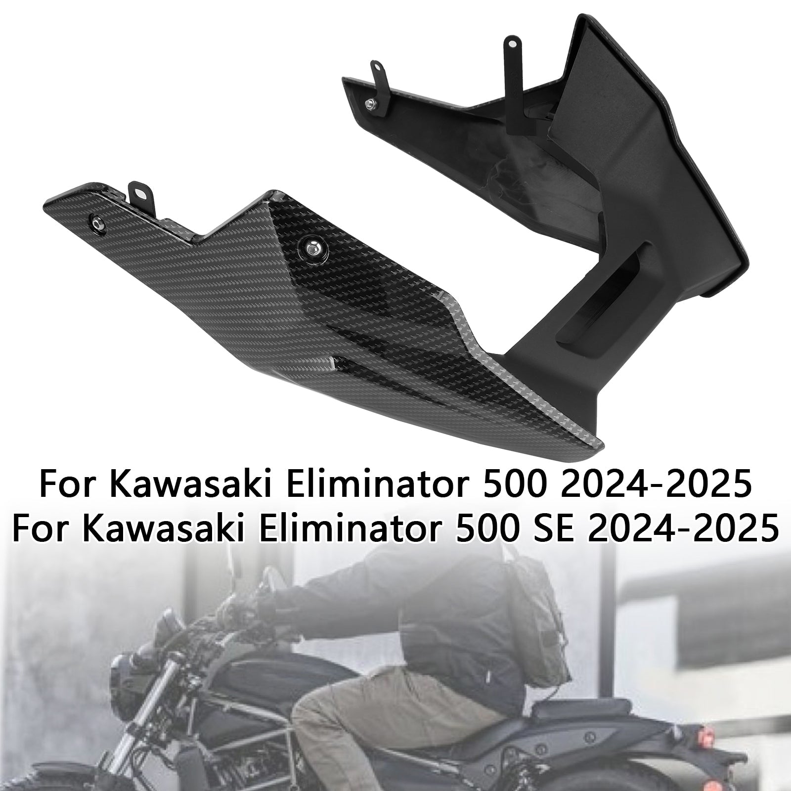 2024-2025 Kawasaki Eliminator 400/450/500 Lower Fairings Full Belly Pan