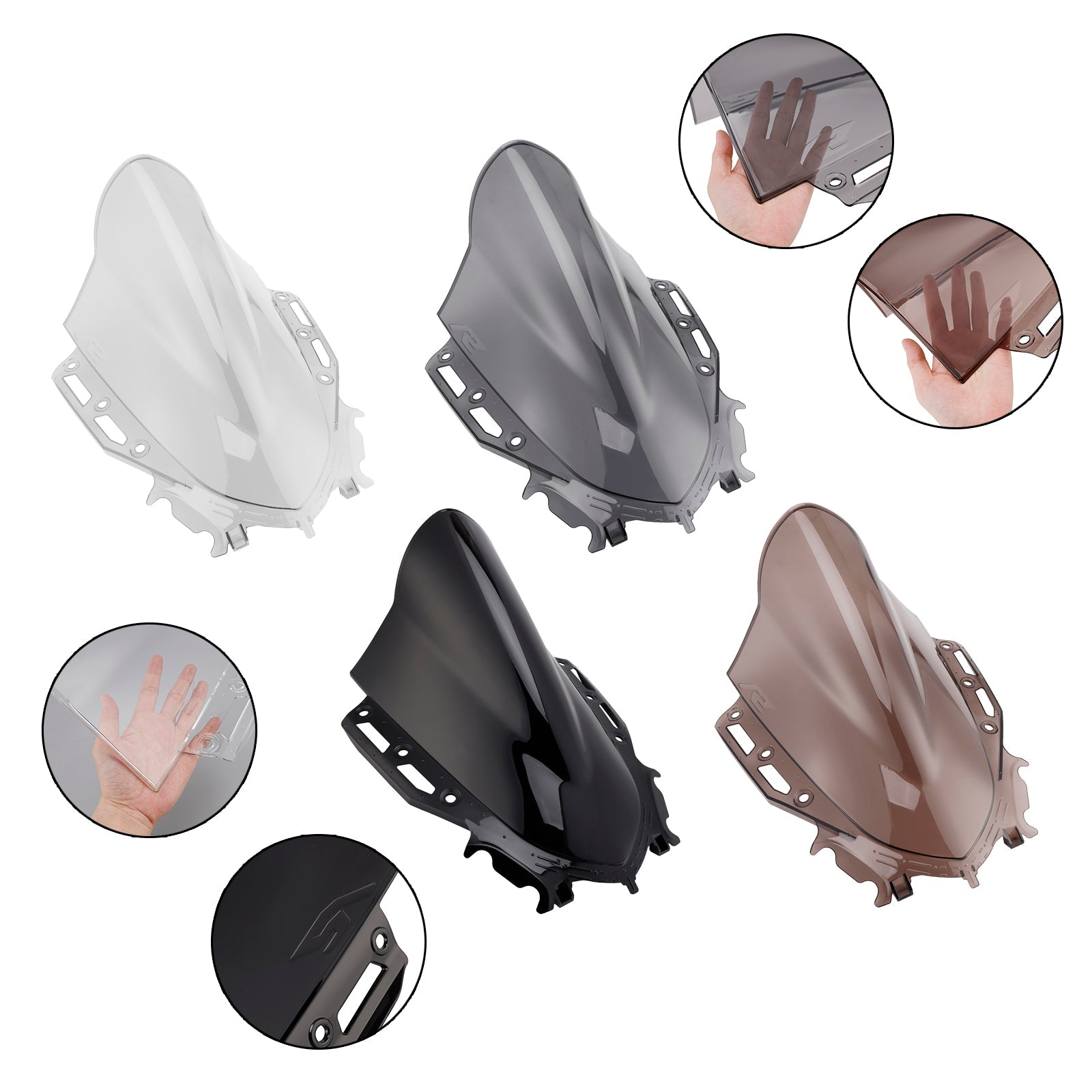 2021-2024 YAMAHA YZF R15 V4 Windshield WindScreen