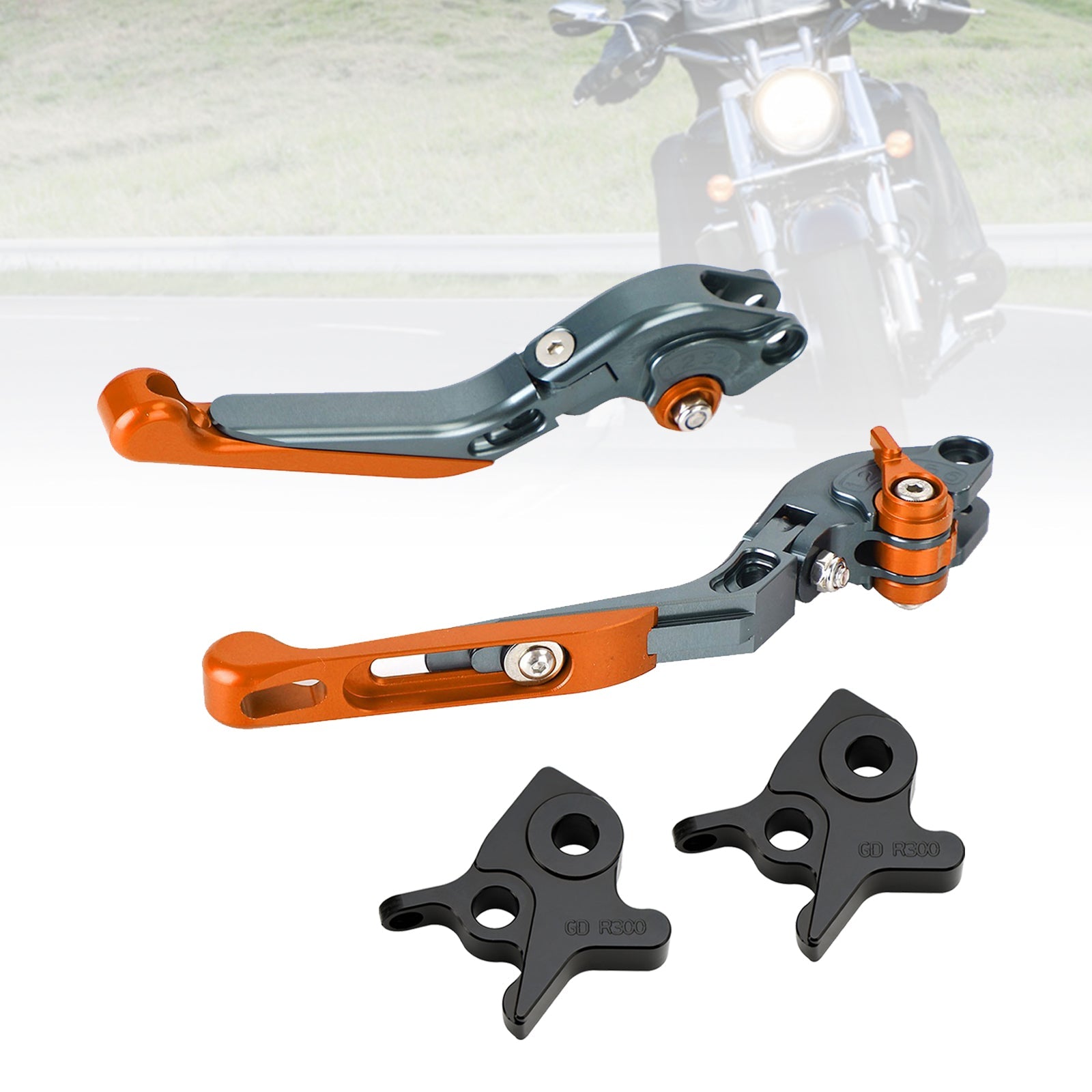 Adjustable Clutch Brake Lever fit for KYMCO AK550 2017-2022