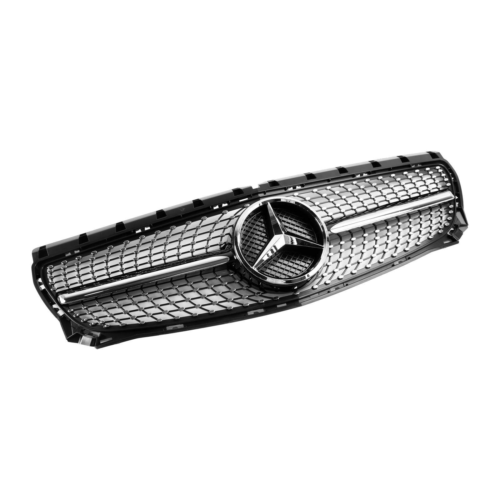 Front Bumper Grill Grille Fit Mercedes Benz B-Class W246 2011-2014 Diamond