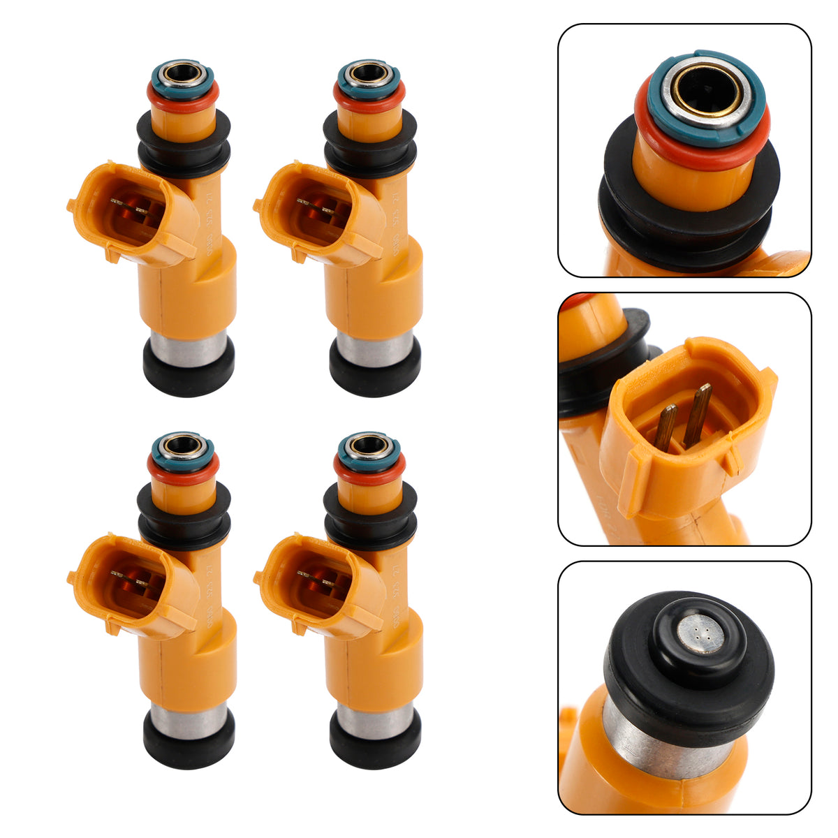 2005-2006 Honda CBR600RR 4PCS Fuel Injectors 16450-MEE-D01
