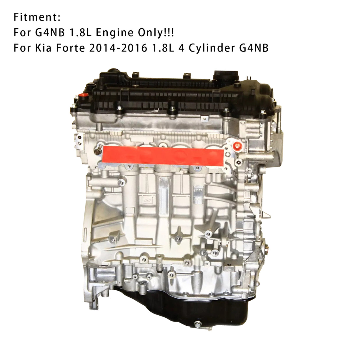 Brand New Engine Motor 1.8L 4 Cylinder G4NB Nu MPI For Kia Forte 2014-2016