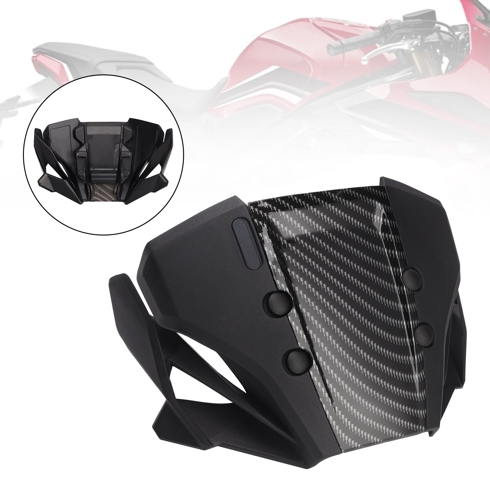 Parabrisas de motocicleta ABS HONDA CB650R 2019-2022
