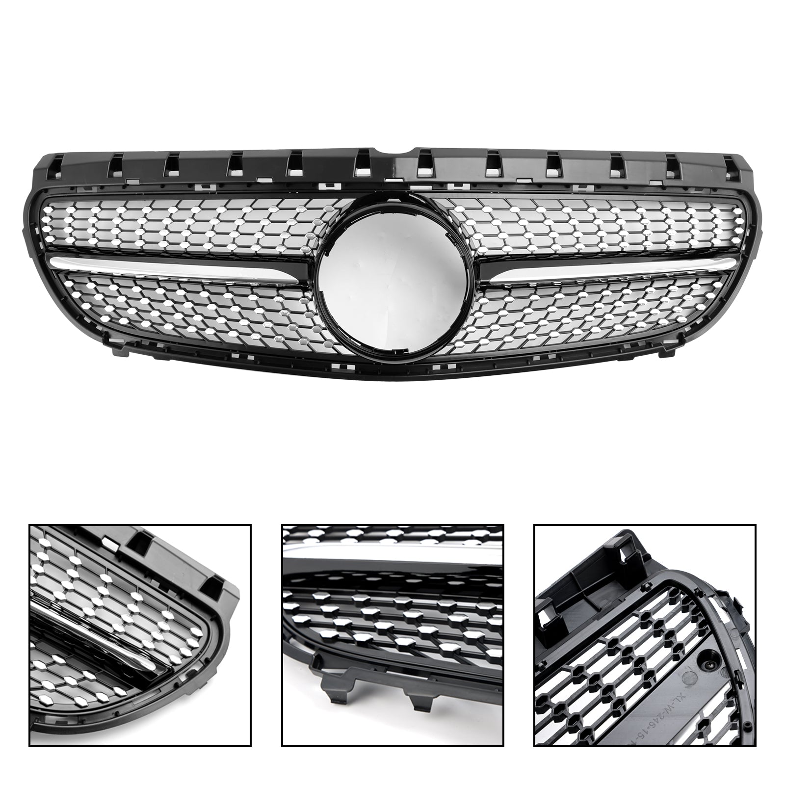 Mercedes Benz B-Class W246 2015-2018 Facelift Front Bumper Grill Grille