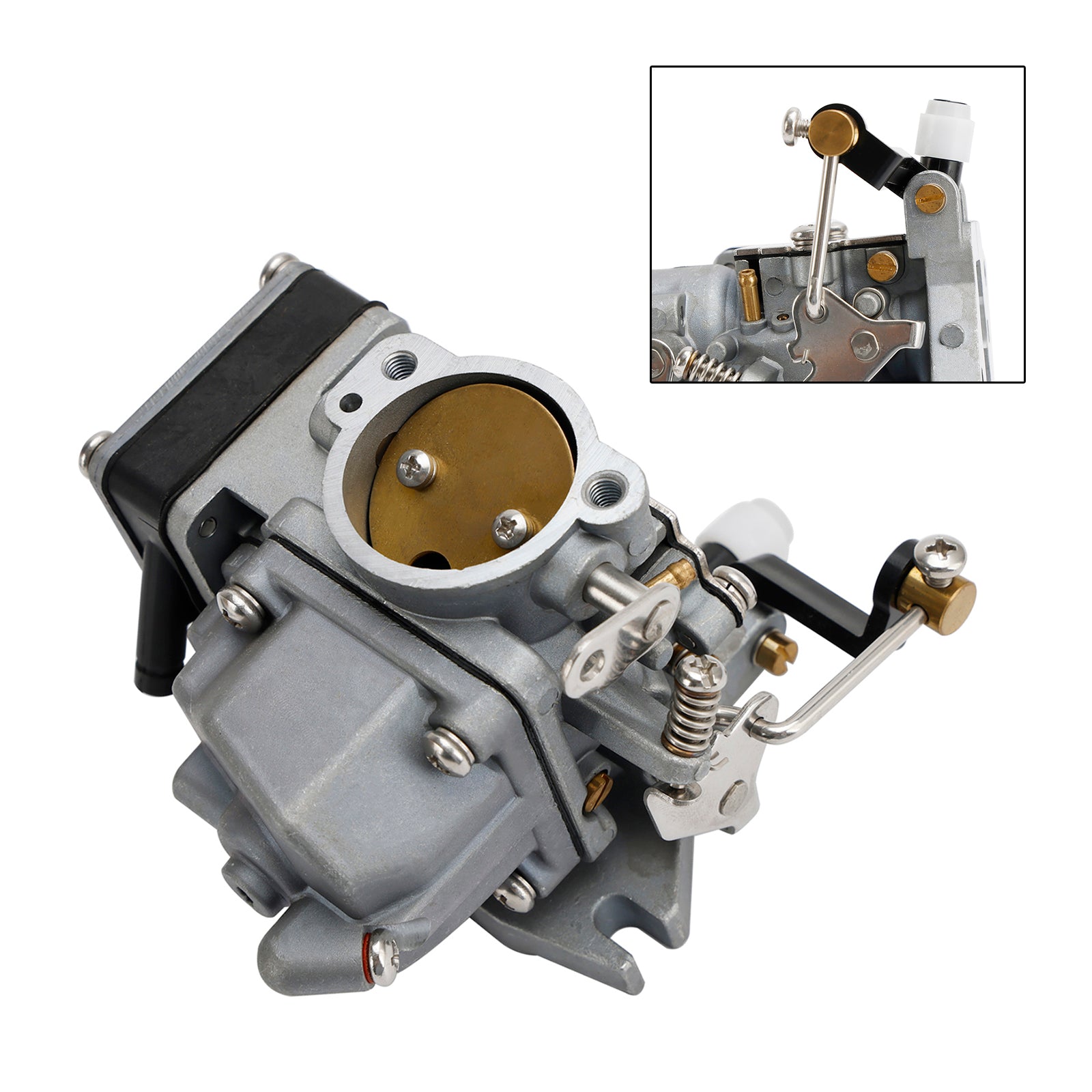 Carburetor Carb for Mercury Mariner 2-stroke 15C 9.9 D M 9.9HP 15HP Outboard