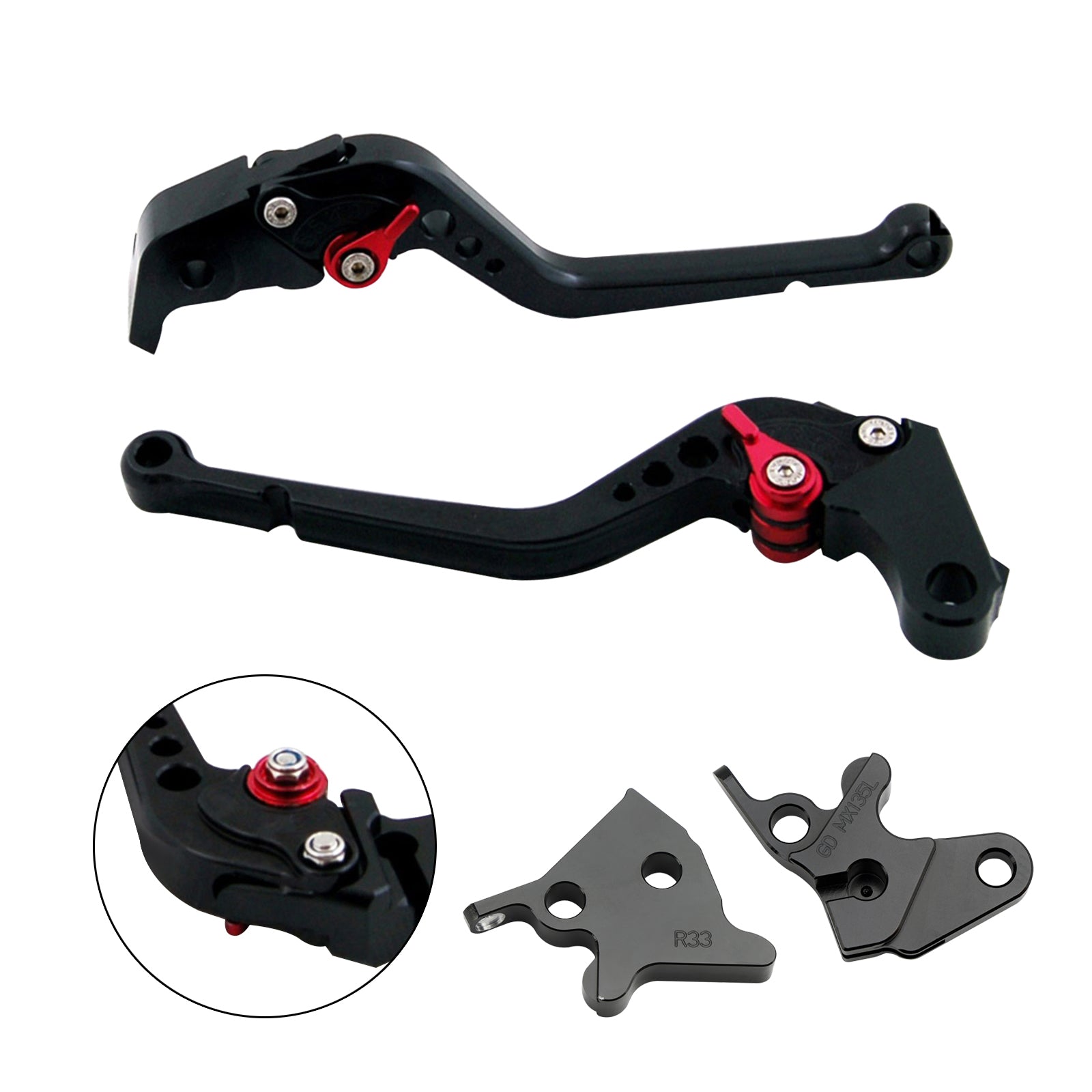 2005-2014 야마하 YBR125 롱 클러치 브레이크 레버