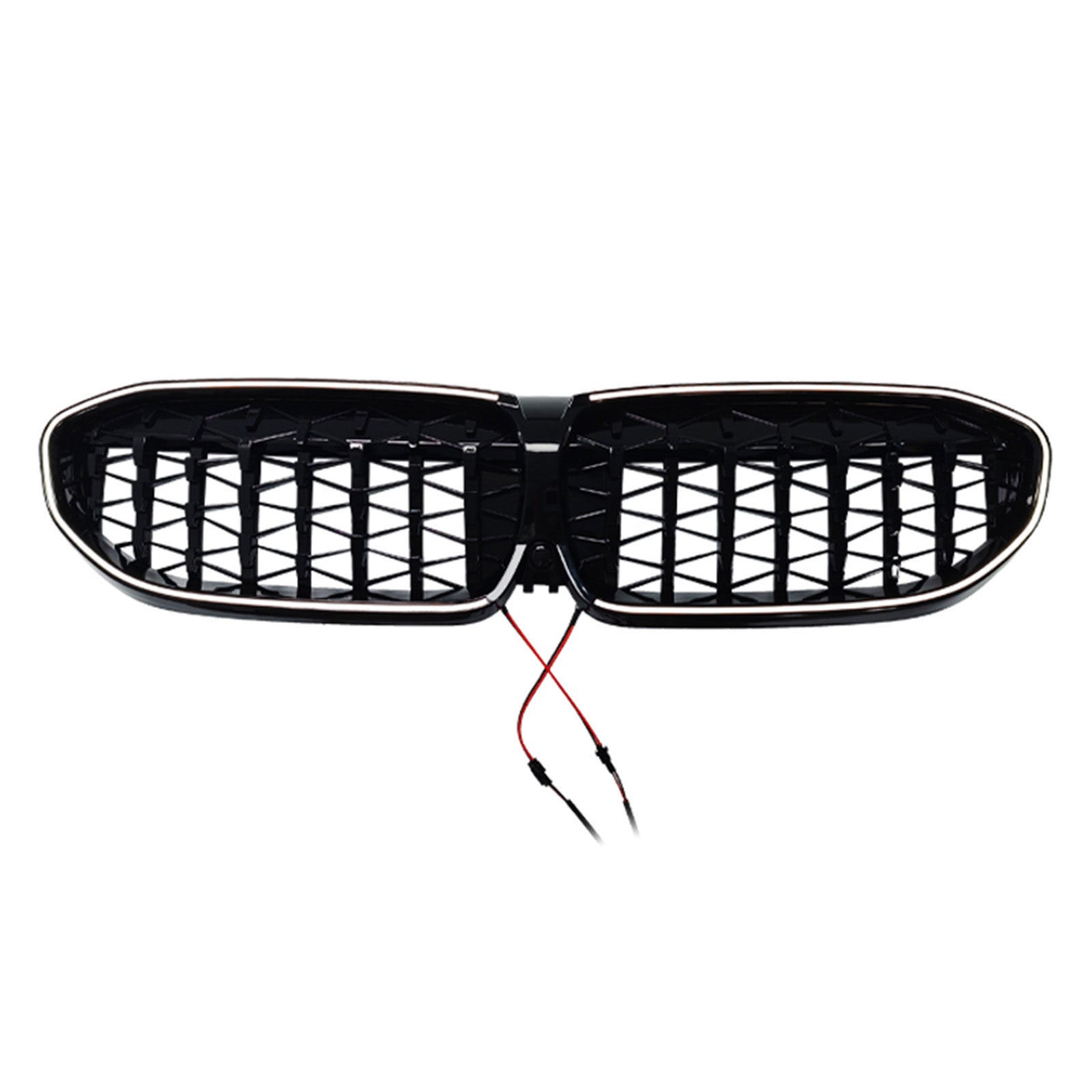 2019-2022  Fit BMW 3 Series G20 Diamond Kidney Grille Grill 51138072085 Black