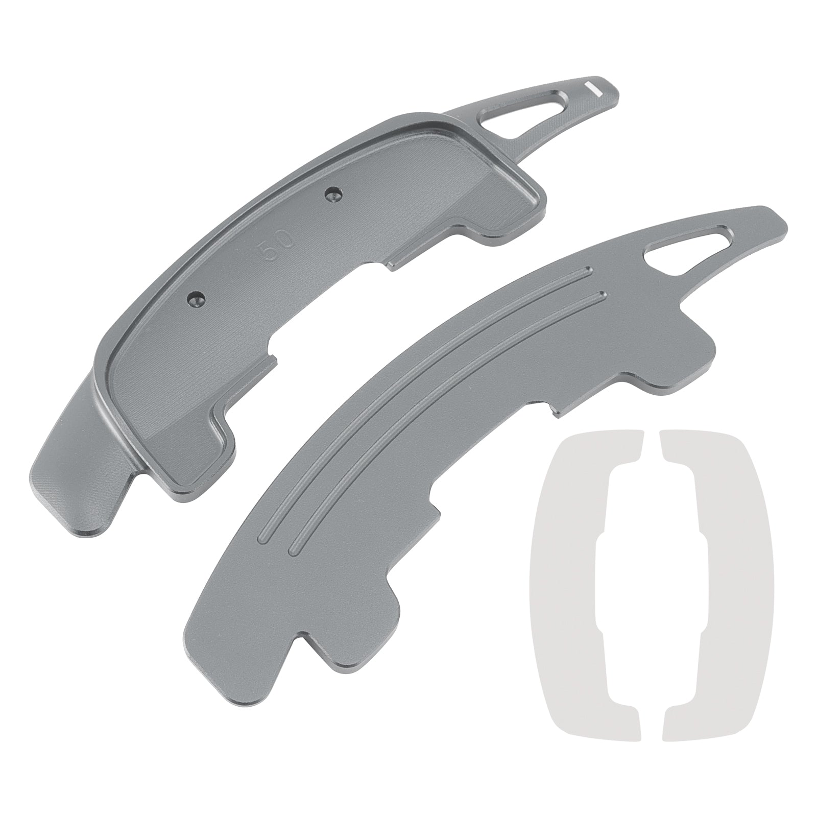 Steering Wheel Paddle Shifter Extension Fit For Range Rover Jaguar Aluminium