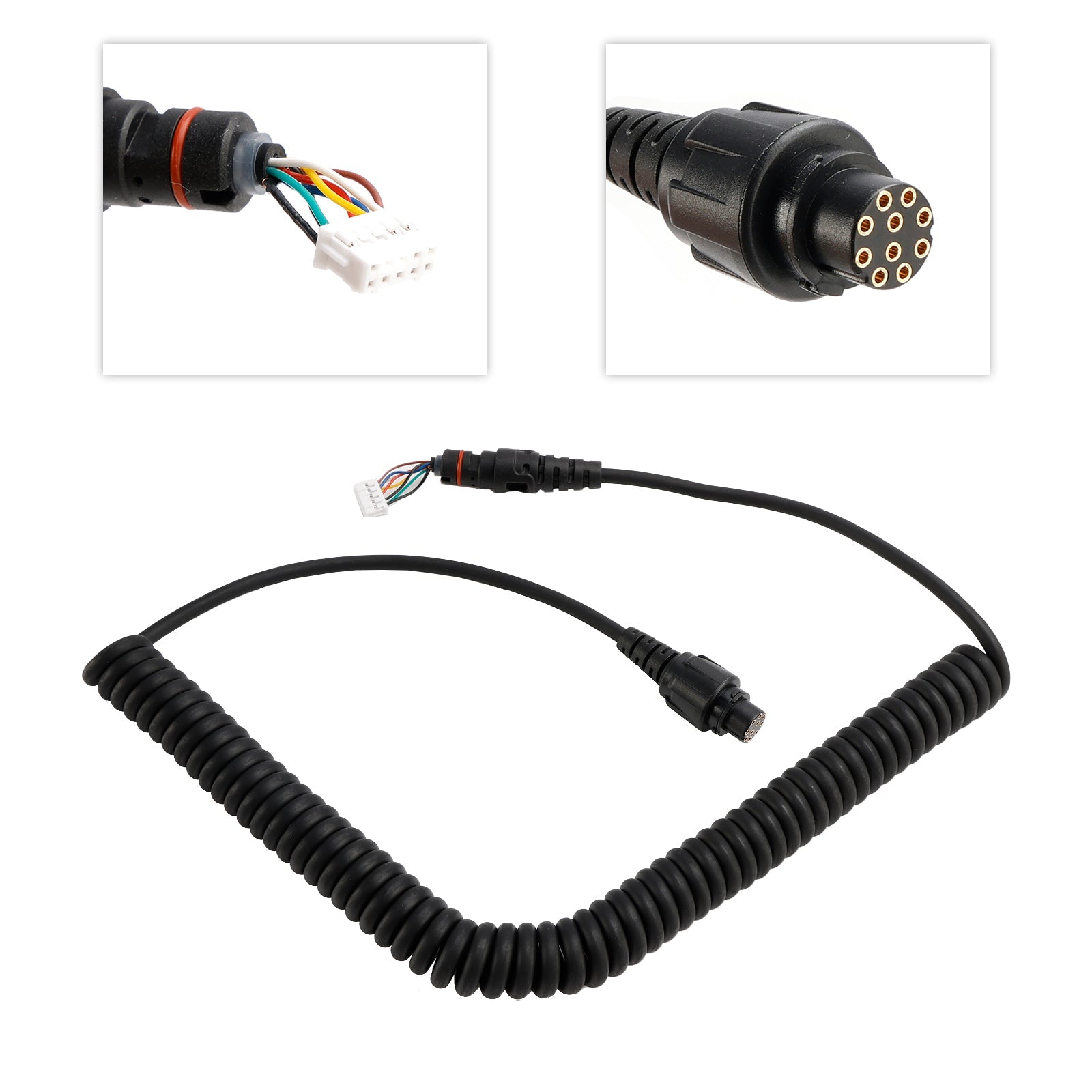 SM19A1 버튼 토크 마이크 코드 핸드 마이크 케이블 MD780 MD650 RD980용