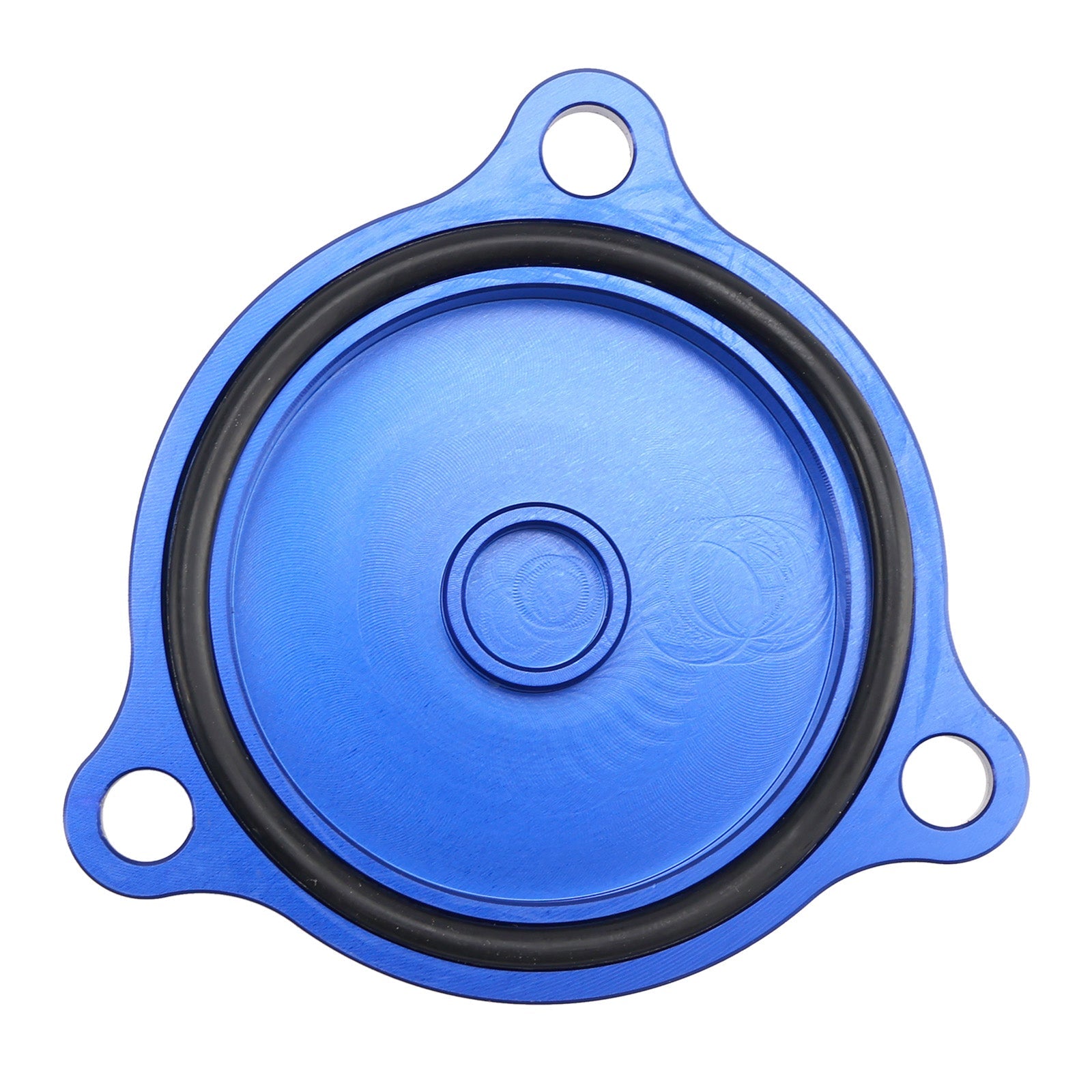 CNC Blue Oil Filter Cover For Suzuki Burgmann UH 125 150 200 DR-Z 400 E S SM