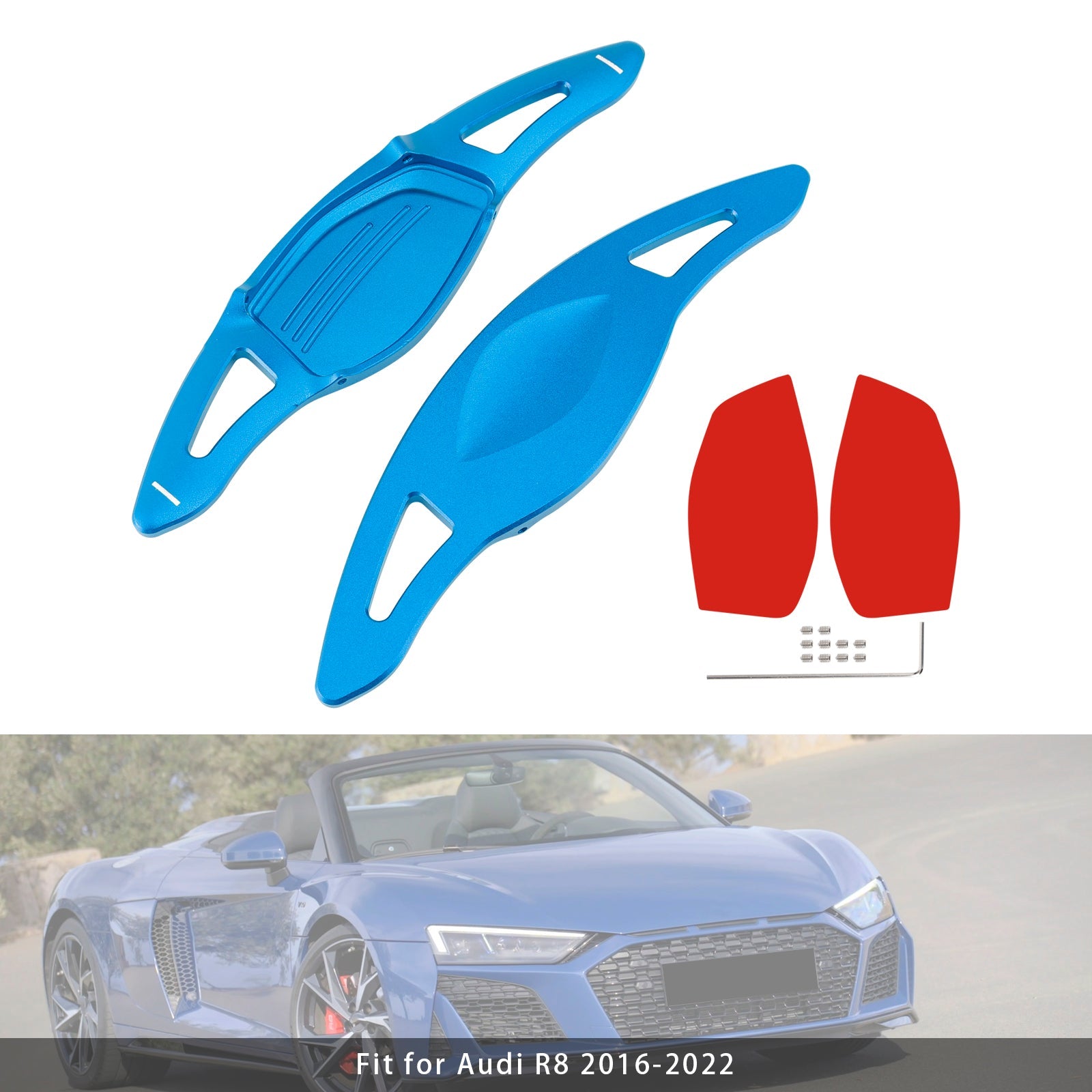 Steering Wheel Paddle Shifter Extension For Audi RS5 RS3 TT RS Aluminium