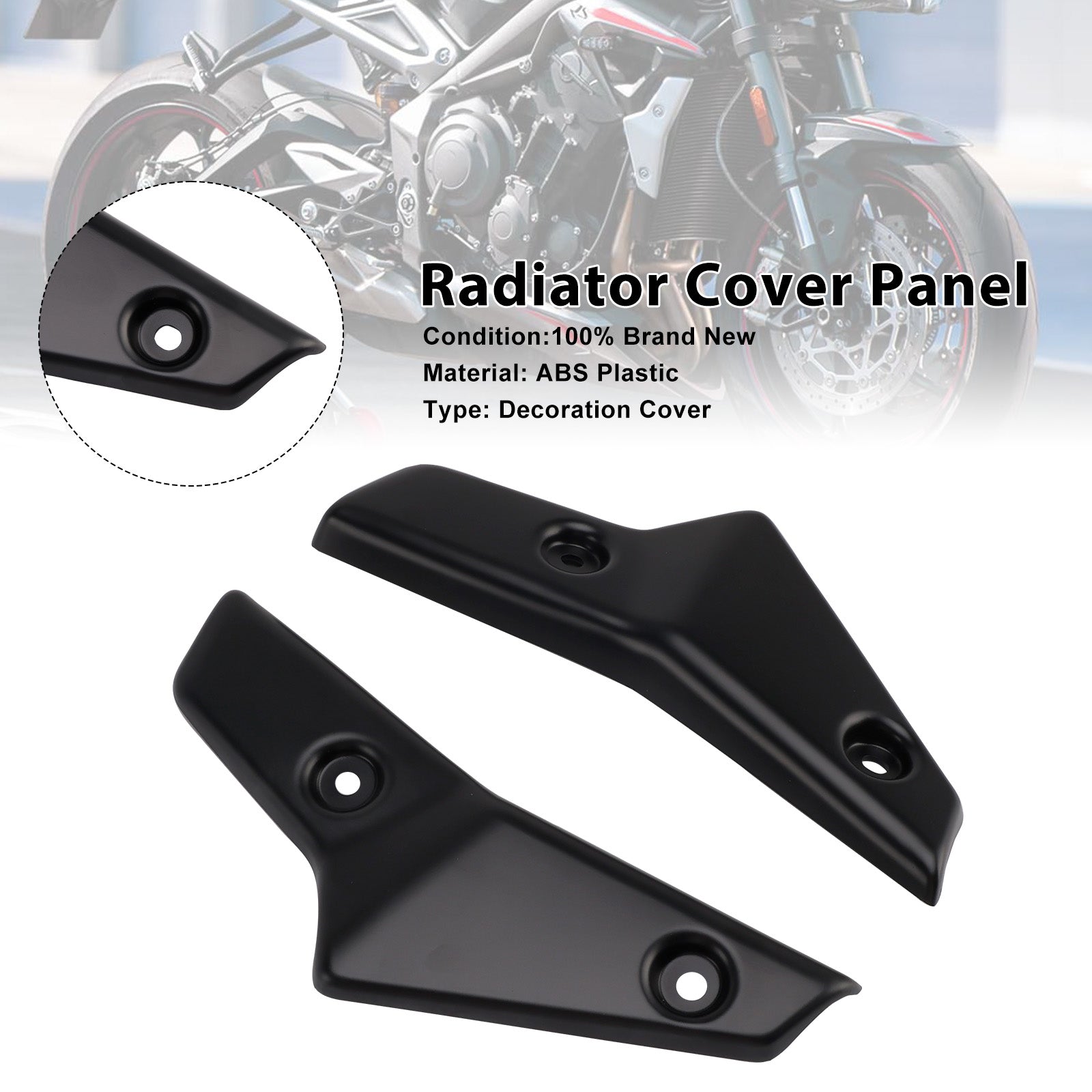2020-2022 Street Triple 765 R/RS Radiator Side Cover Fairing Panels