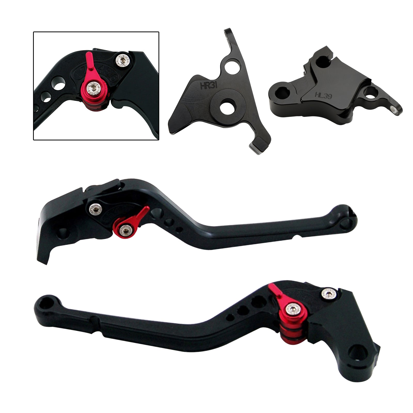 Long Clutch Brake Lever fit for CFMOTO 450SS 450SR 21-23 450NK 23-24