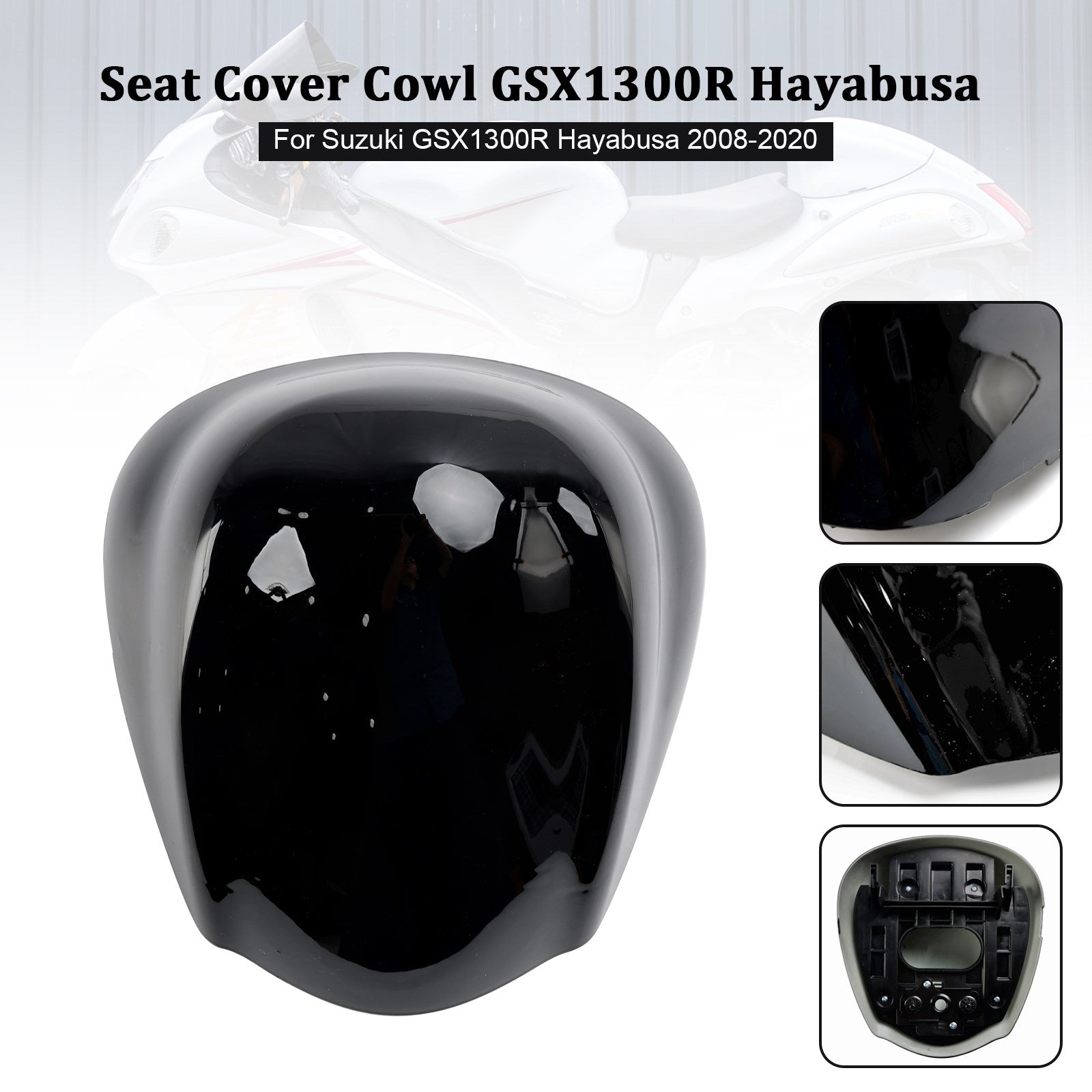 Rear Seat Fairing Cover For Suzuki GSX1300R GSX-R1300 Hayabusa 2008-2020