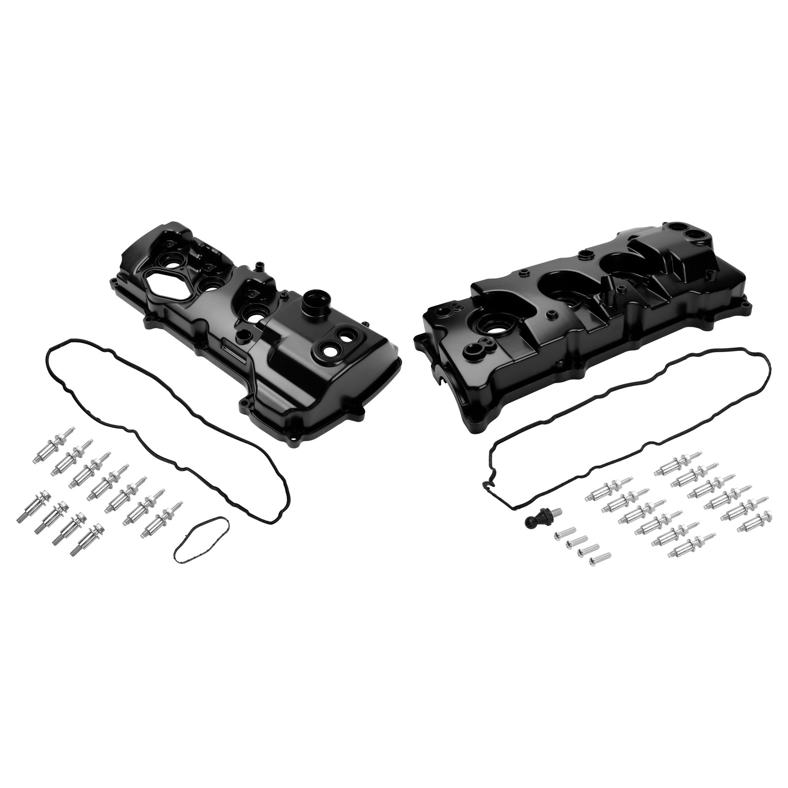 DL3Z6582C Left+Right Pair Valve Covers For 2015-2023 Ford Transit-350/350 HD 3.5L V6 BL3Z6582H