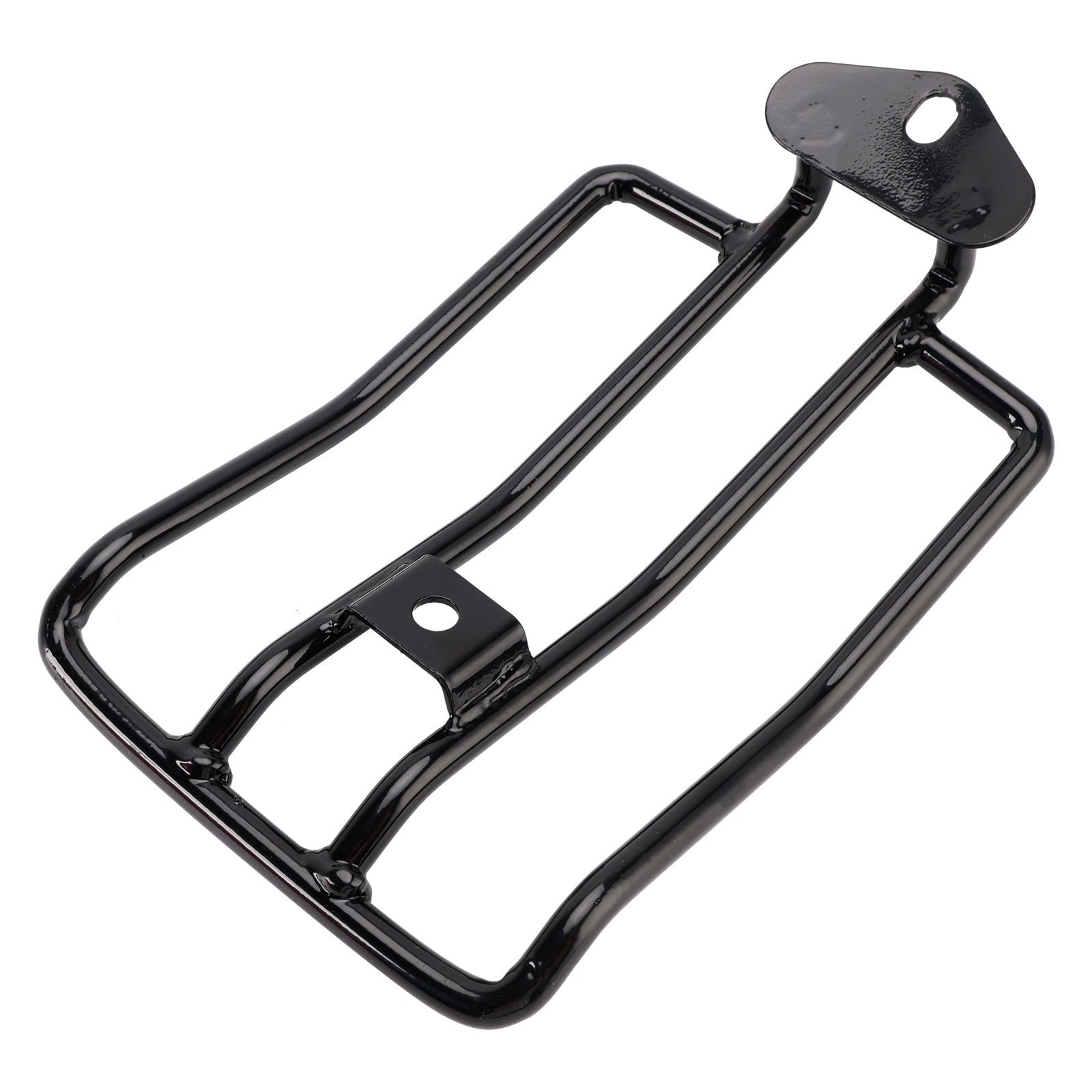 Rear Luggage Rack Black For Solo Seat Fits Sportster XL XR 883 1200 2004-2022