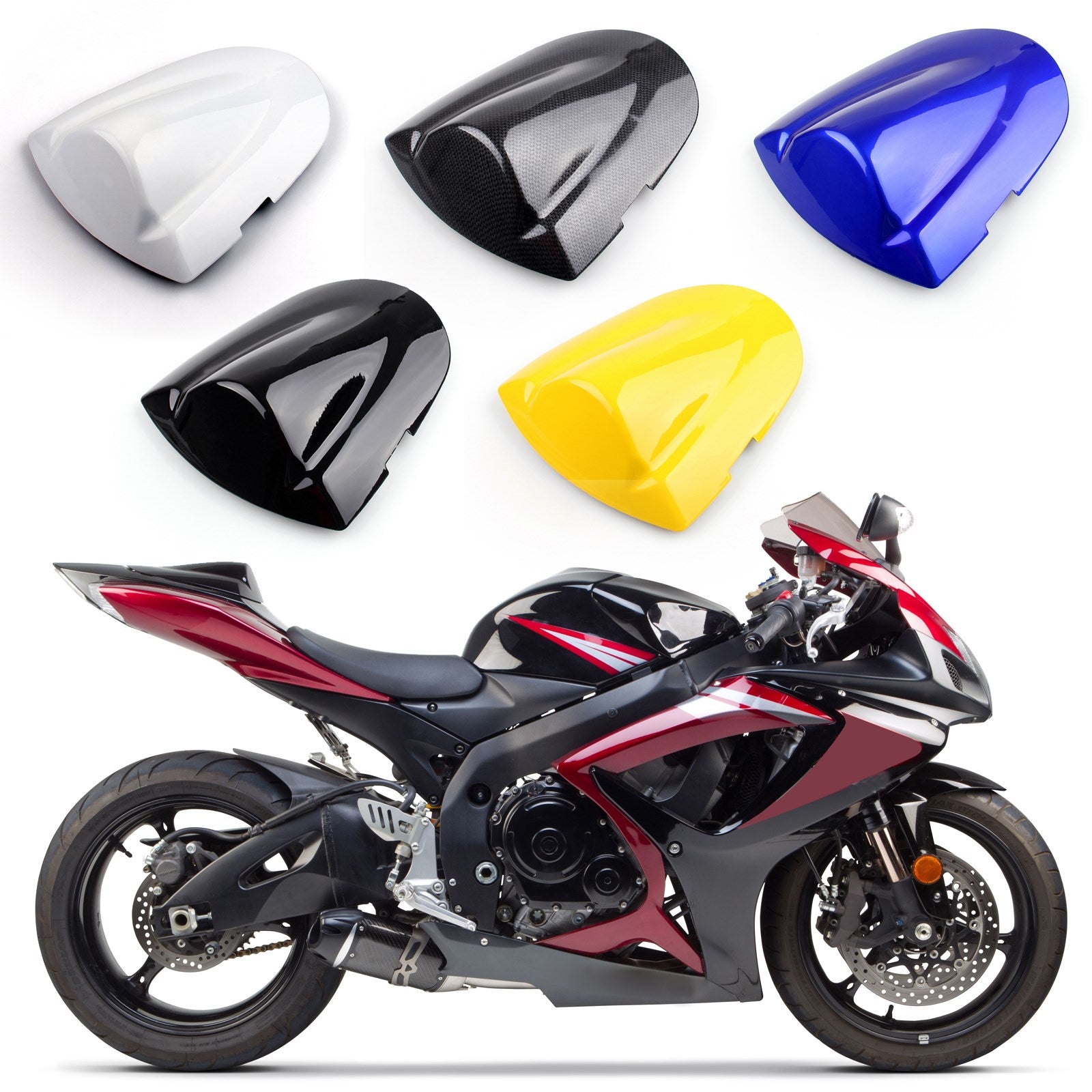 Rear Seat Cover cowl Fit For Suzuki GSXR600/750 2006-2007