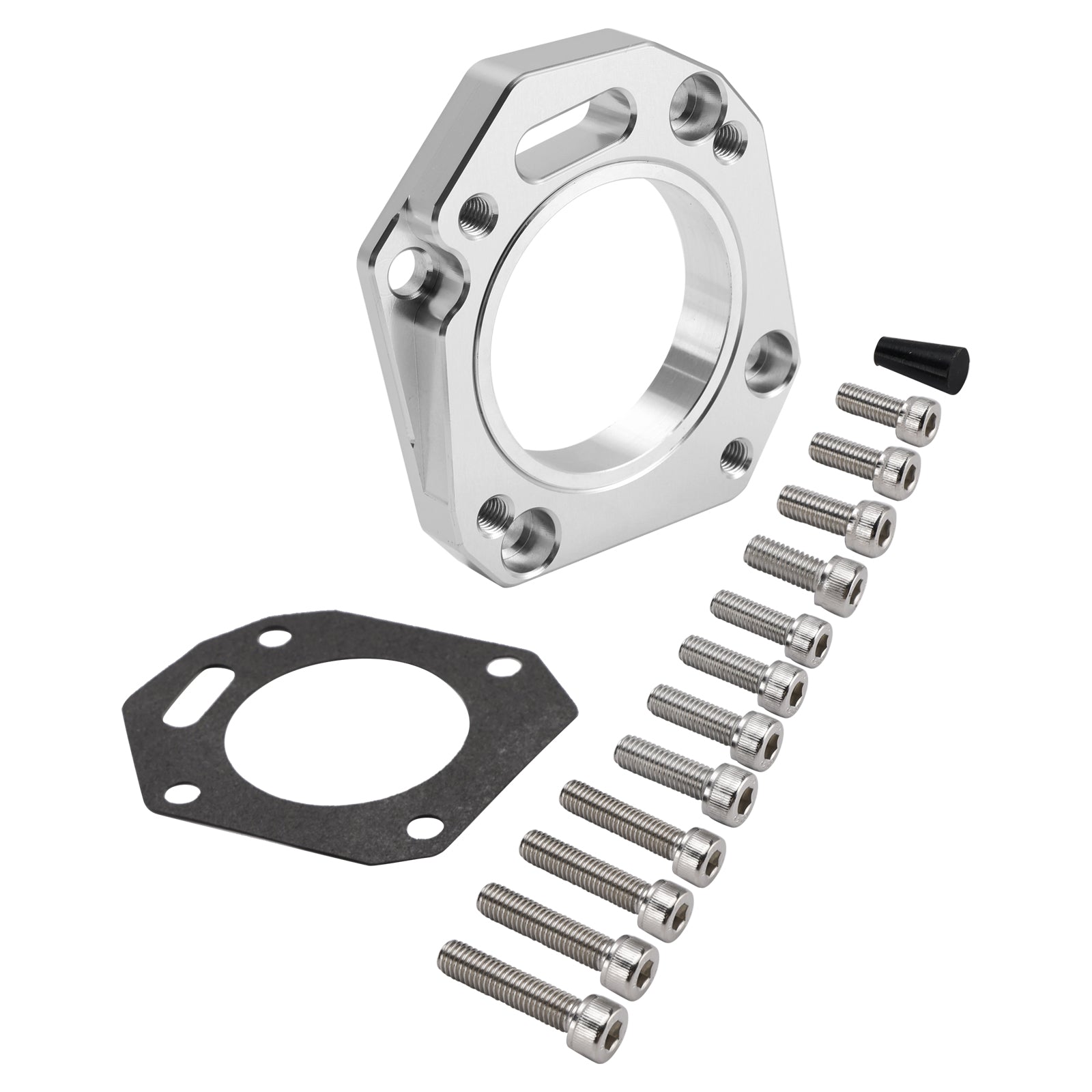 RBC/RRC Manifold Flange Dual Throttle Body Adapter 62mm 70mm For K20A K20A2 K20A3