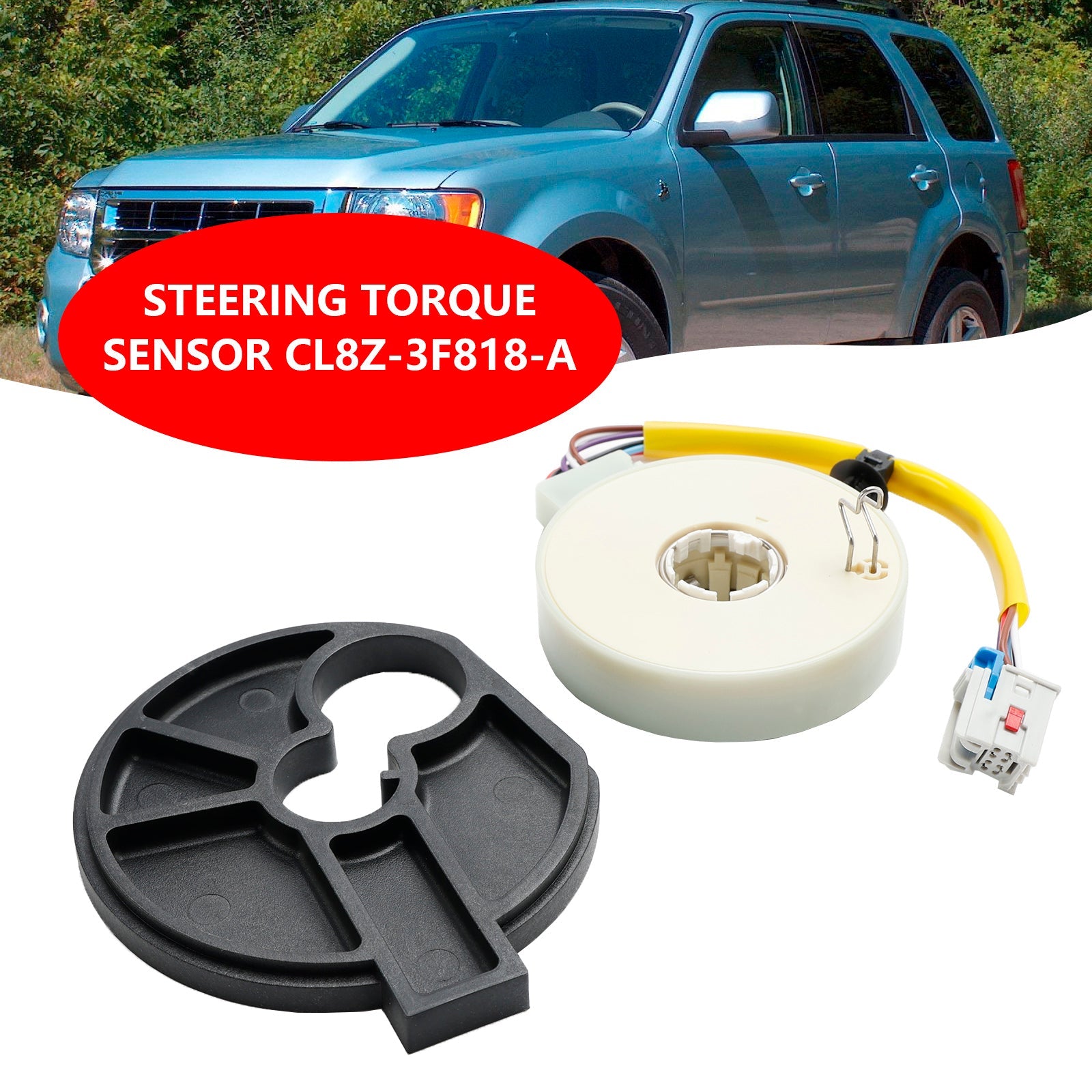 Steering Torque Sensor CL8Z-3F818-A Set For Ford Escape 2008-2012