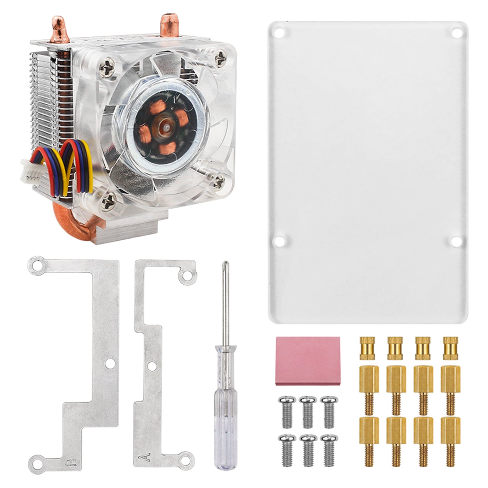 Raspberry Pi 5B Tower Fan Raspberry Ice Tower Radiator Pi5 ICE Cooling Radiator