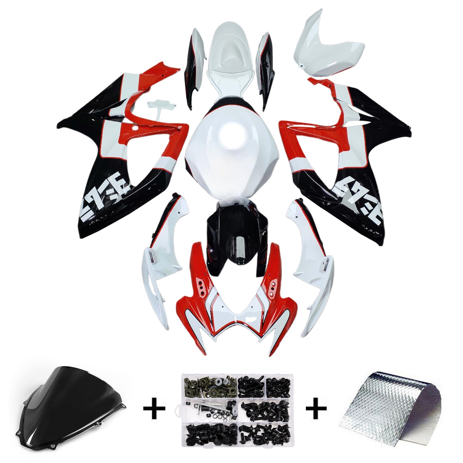 Injection Fairing Kit Bodywork Plastic ABS For Suzuki GSXR 600/750 2006-2007 K6