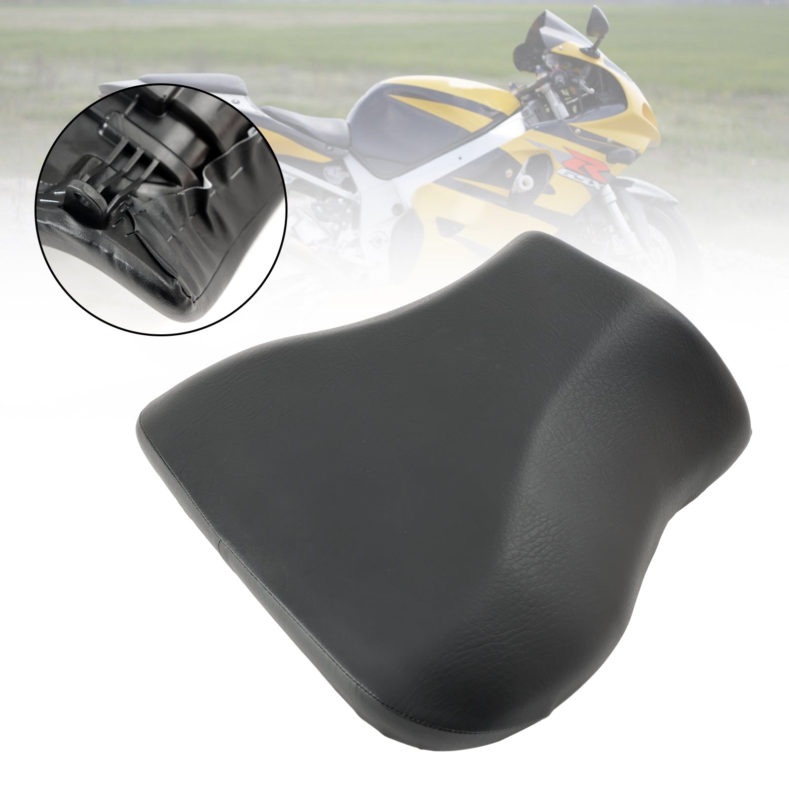 Front Raider Seat Driver Cushion Pu Fit For SUZUKI GSXR 600/750 01-03 1000