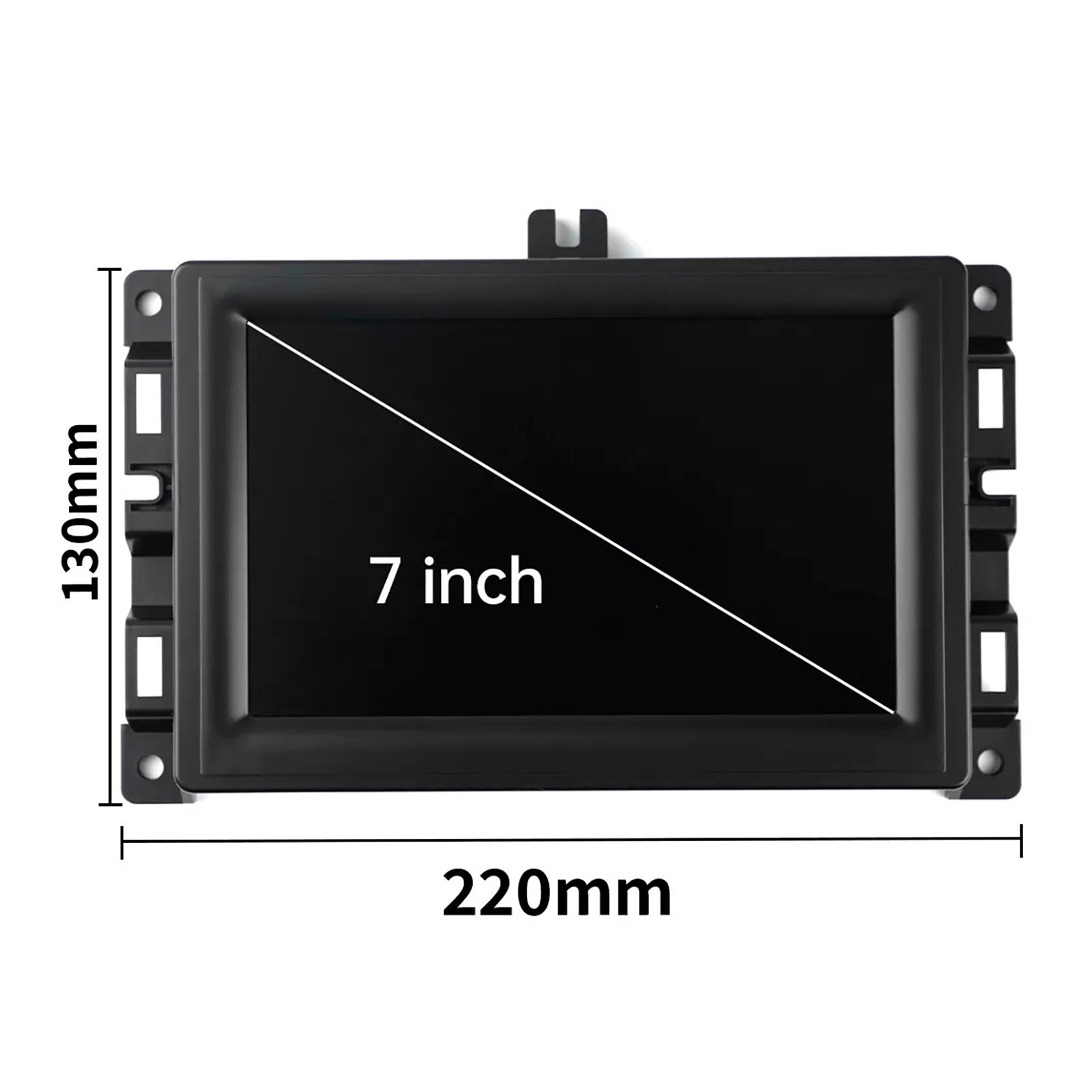 7" LCD Display Touch Screen For Jeep Compass Car Radio Navigation 2017-2020