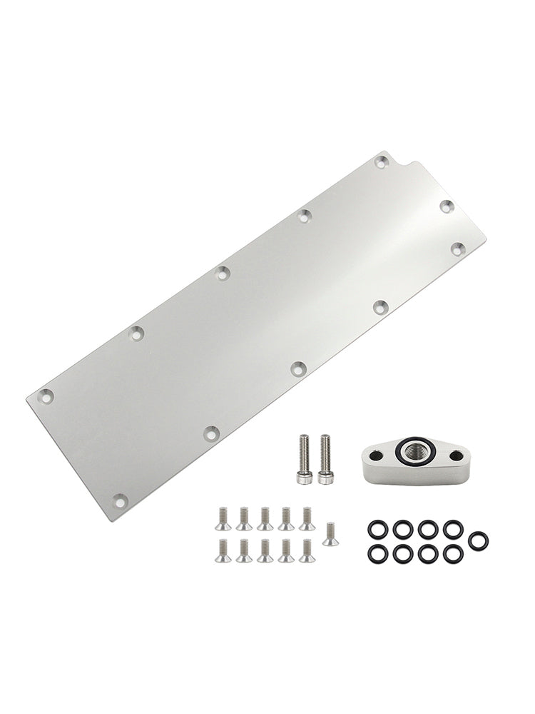 Billet Aluminum Engine Lifter Area Oil Cover 551605 For Chevy Gen IV