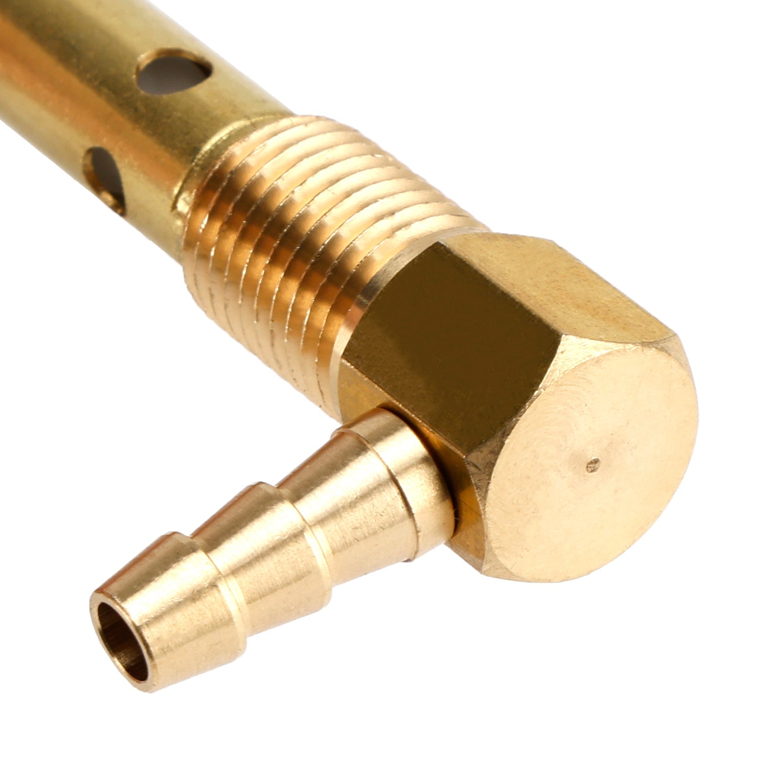 2x 1/4" ID Hose Fuel Tank Vent 1/4"-18NPTF Thread For Both small and large tanks