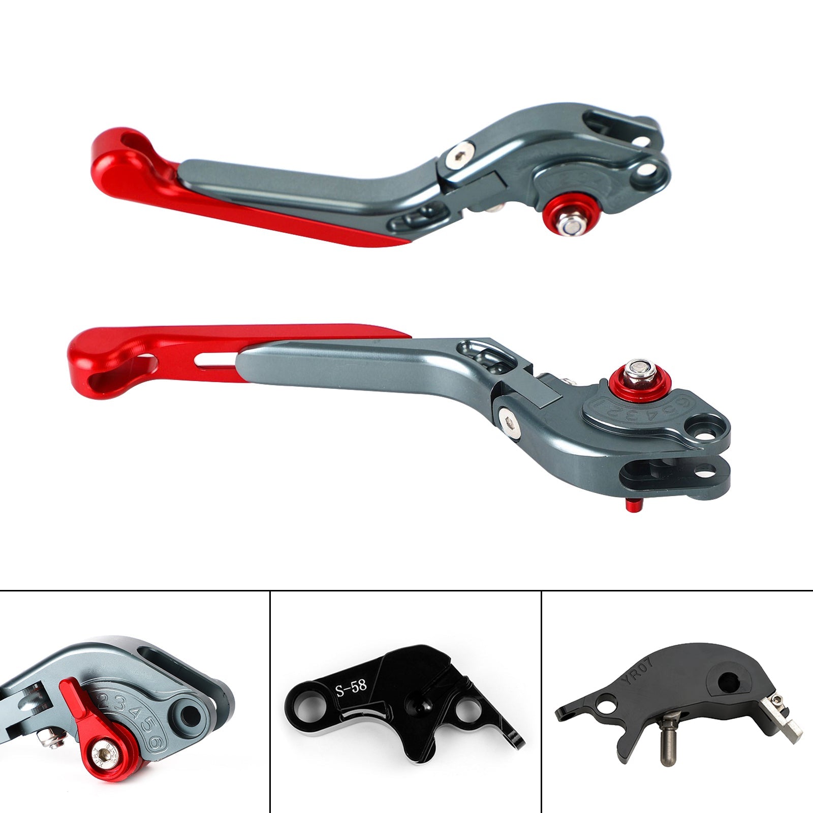 Adjustable Clutch Brake Lever fit for YAMAHA YZF R7 MT-10/SP FZ-10/SP 2022-23