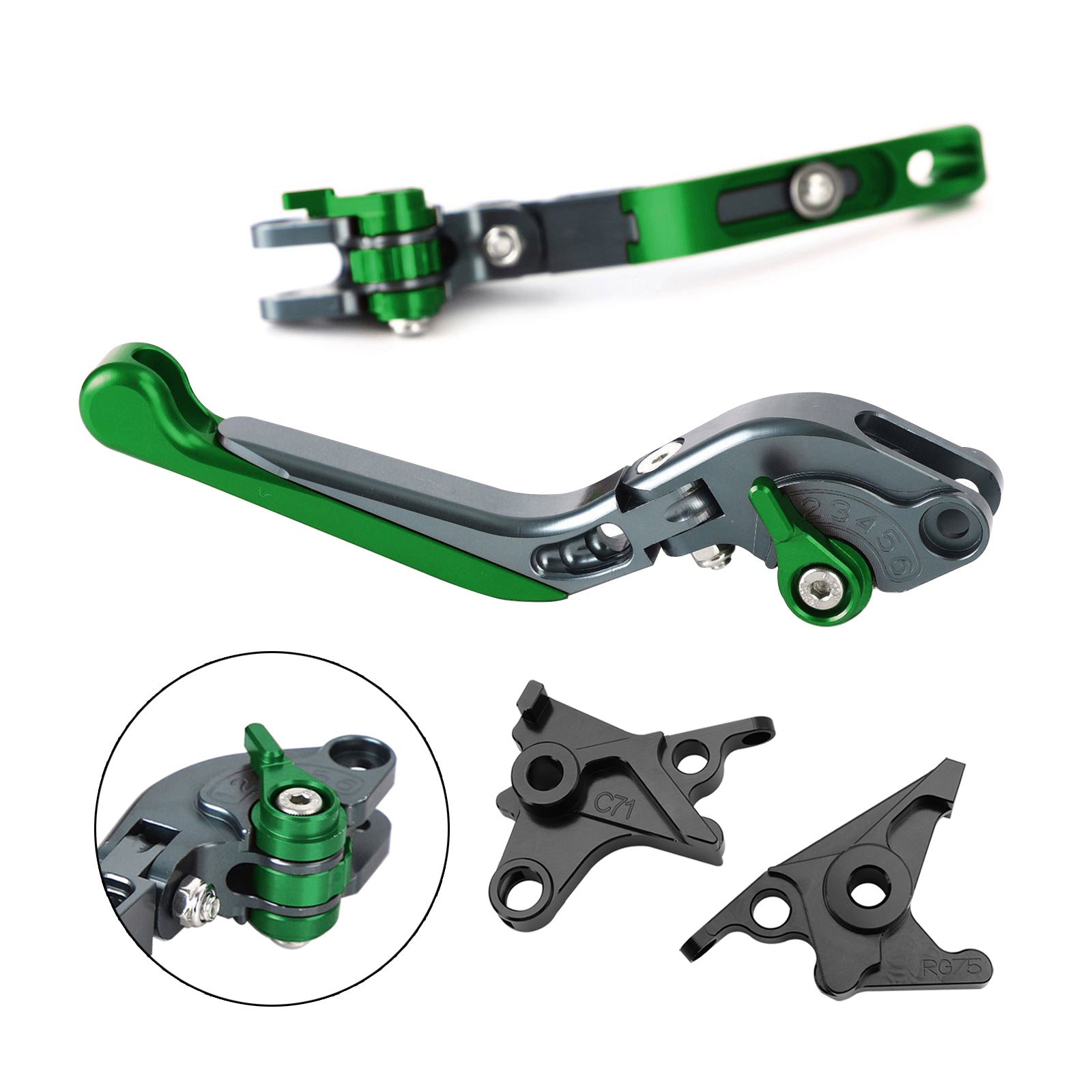 BMW R Nine T /Pure /Racer 2017-2023에 적합한 조절 식 클러치 브레이크 레버